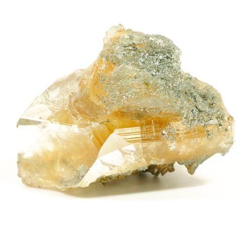 透明度抜群】インド・マニハール産 ルチルクォーツ 原石(型番rc014