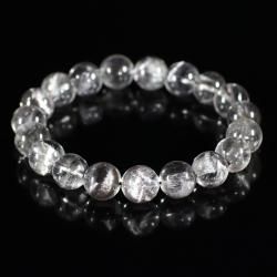 高品質+/クリアタイプ】プラチナルチルクォーツ 13mm～13.5mm玉