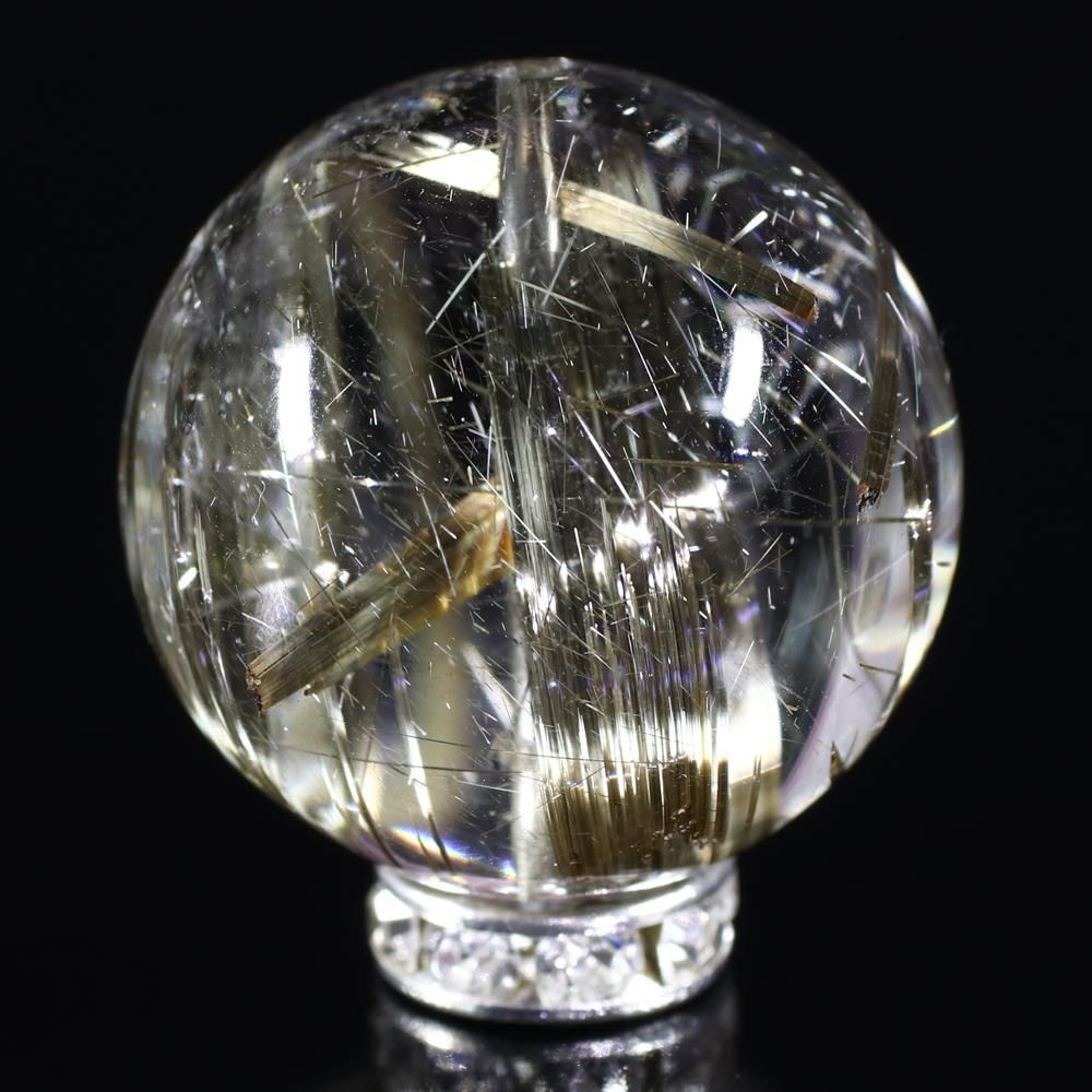 プレミアム】jí(ジン)タイチンシルバールチルクォーツ(キャッツ