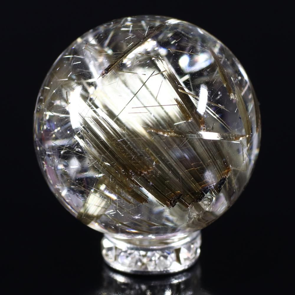 レア♡高品質♡シルバールチルたまご♡クォーツインクォーツ♡No.1949回る台座 レア♡高品質♡シルバールチルたまご♡クォーツインクォーツ♡No.1949