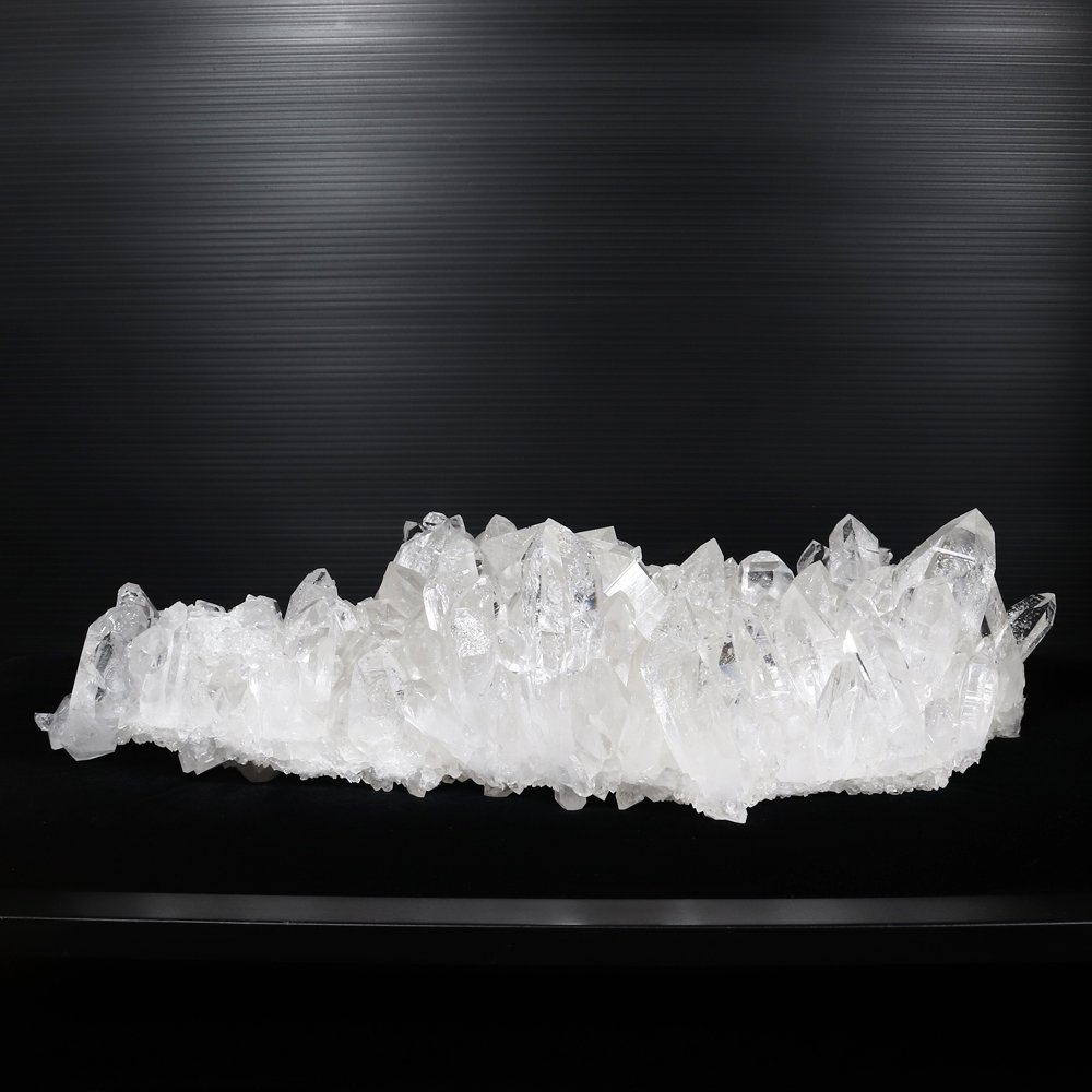 最高品質】アメリカ・アーカンソー州産 水晶クラスター原石(型番cc1038)