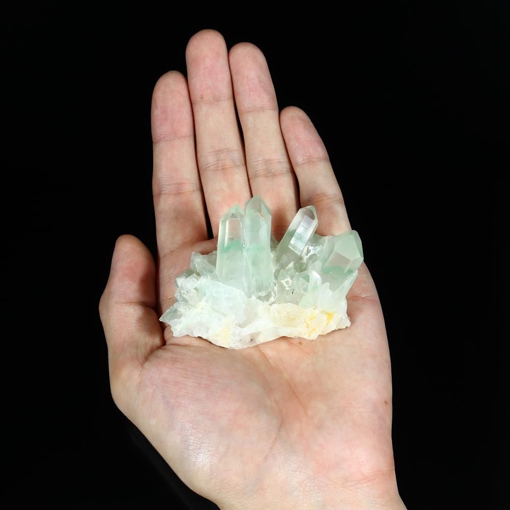 貴重 マダガスカル産グリーンファントムクラスター 67g 品薄 天然石