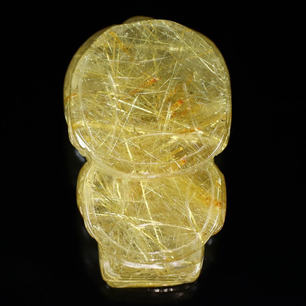 偏財運を高めるゴールデンヒキュウ!!】タイチンルチルクォーツ 貔貅