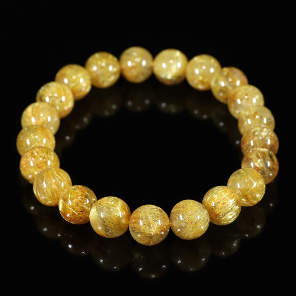 天然タイチンルチルクォーツ ブレスレット 4.5-5mm 17cm 楽天市場】8.5mm 19.5cm 最高級 10A タイチンルチルクォーツ