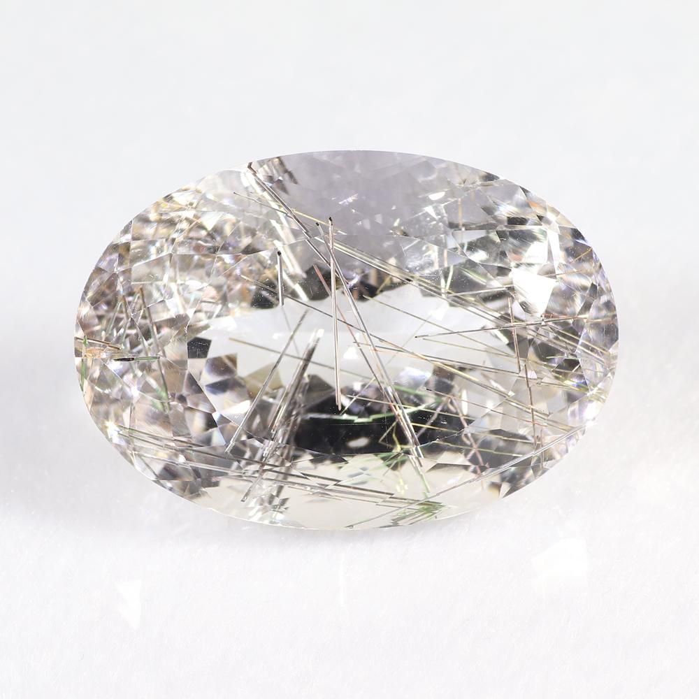 水晶部分が無色透明＆美しい透明感】極上シルバールチルクォーツ