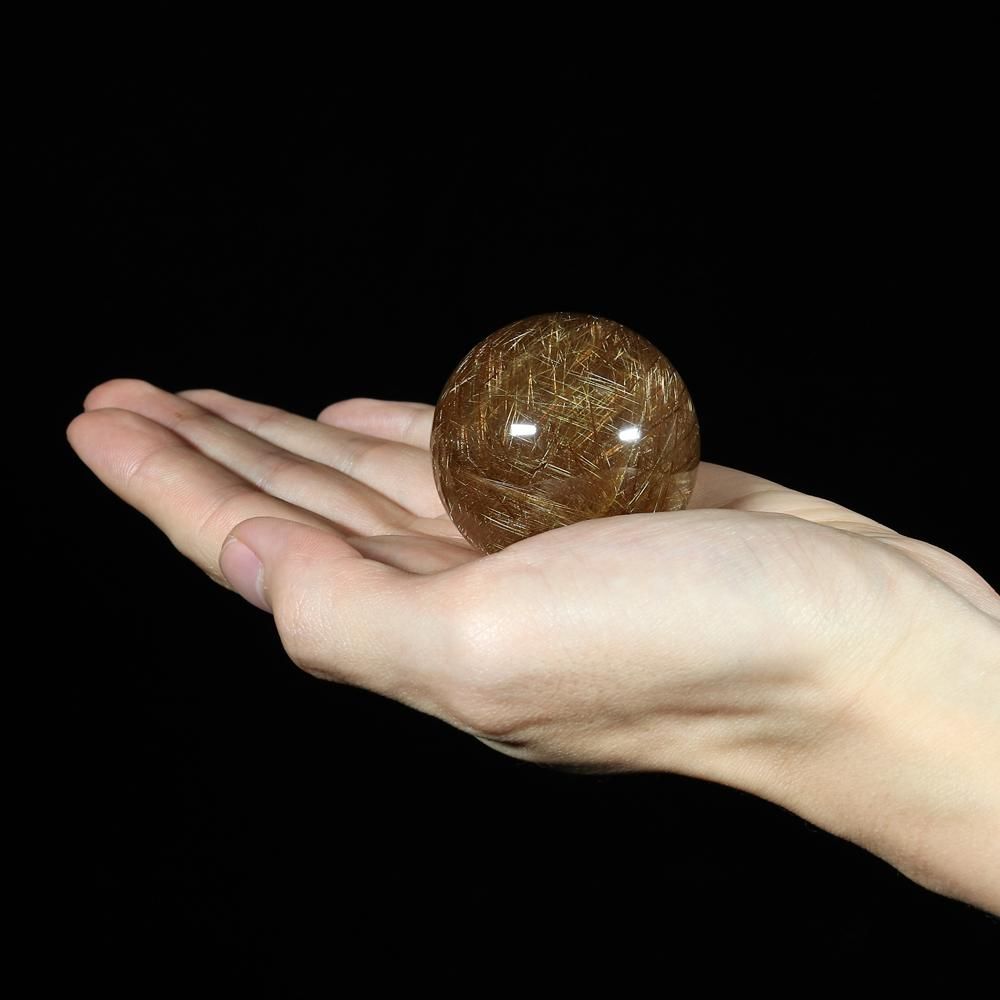 珍しい色味のシルバールチル】シルバーブラウンルチルクォーツ