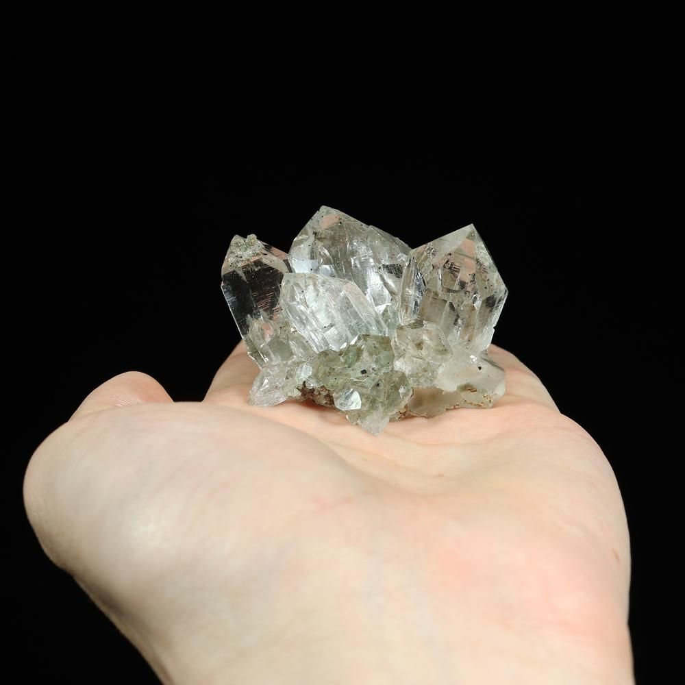 ①高級マスタークリスタル 希少産地 インド マハラシュトラ水晶原石 ② 高級マスタークリスタル 希少産地 インド マハラシュトラ水晶原石