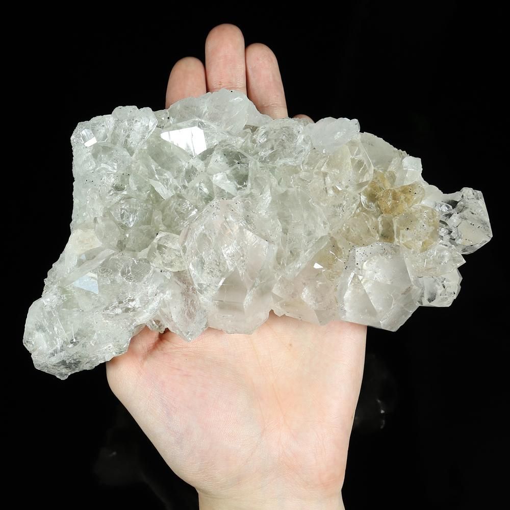 最高品質】インド・マニハール産ヒマラヤ水晶クラスター原石(型番cc1057)