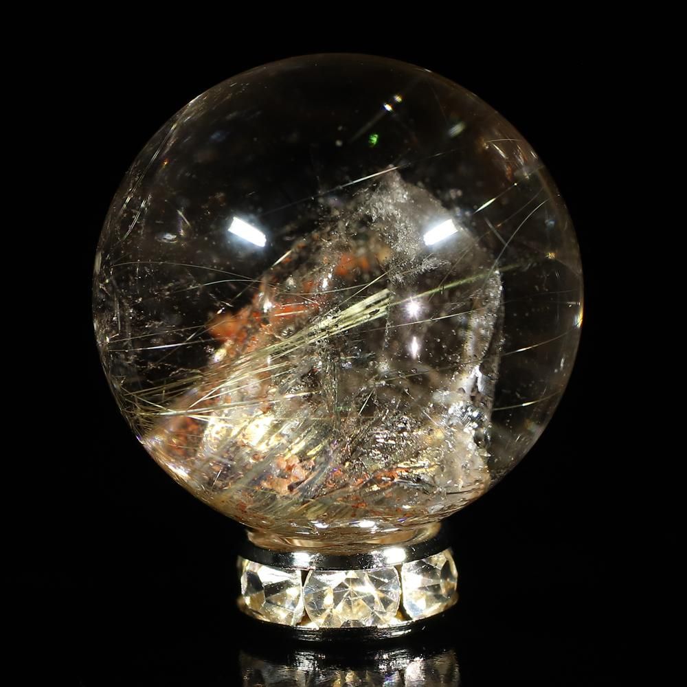 超入手困難/見応えのある大きな貫入水晶が楽しめる】クォーツ