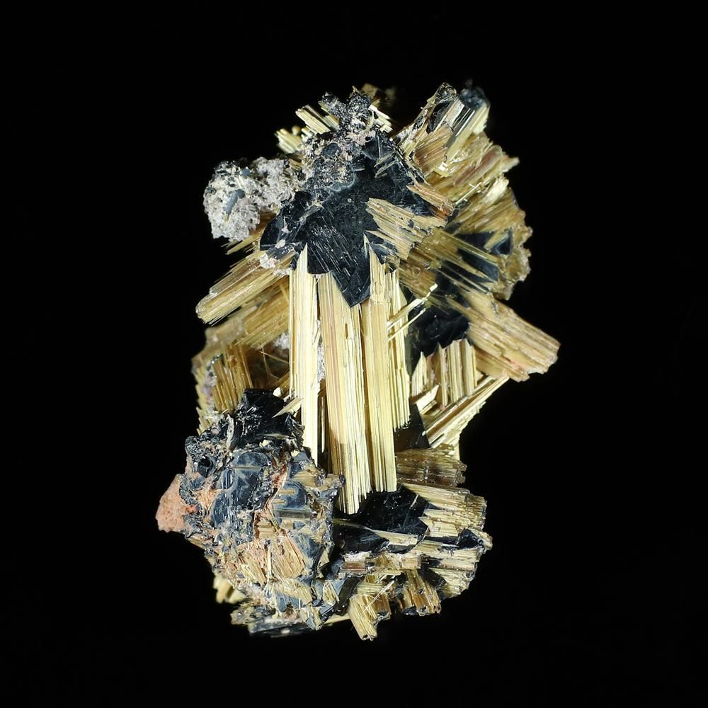 太陽放射ルチル　ケース付　46mm✖️37mm 厚さ10mm 太陽放射ルチル ケース付 46mm✖️37mm 厚さ10mm