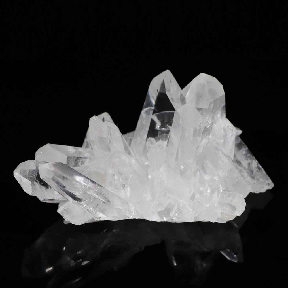 ブラジル・トマスゴンサガ産 水晶クラスター原石[横9.1cm×奥行5.5