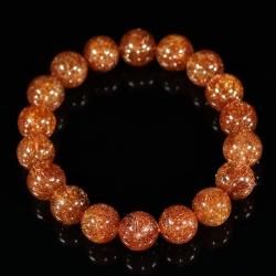 ☆]完全限定品ブレス【金華Ver.9】（ルチルクォーツAAA'・レッド