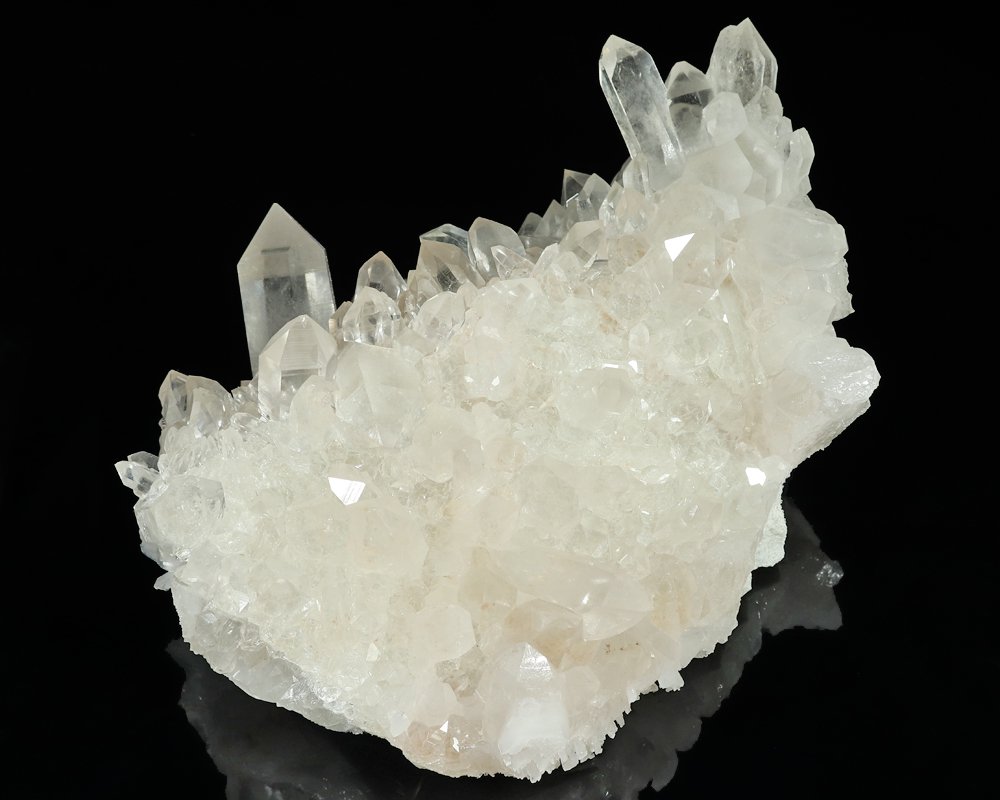 インド・マニカラン産ヒマラヤ水晶 クラスター原石(型番cc1077)