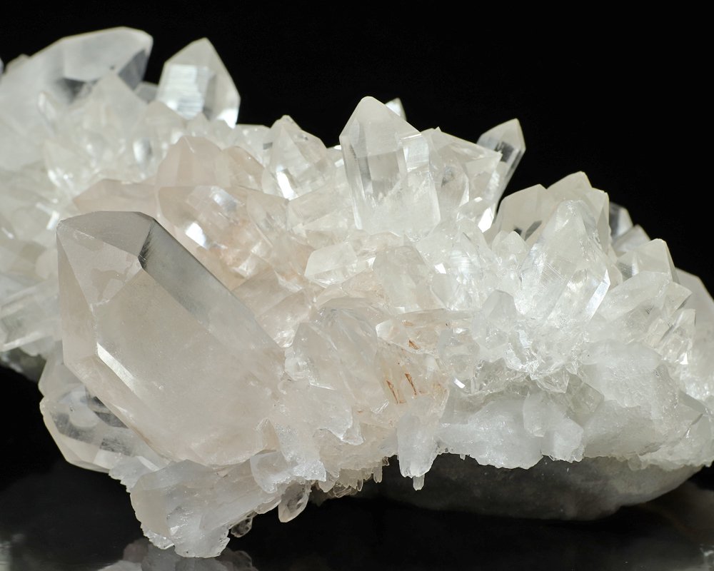 インド・マニカラン産ヒマラヤ水晶 クラスター原石(型番cc1077)