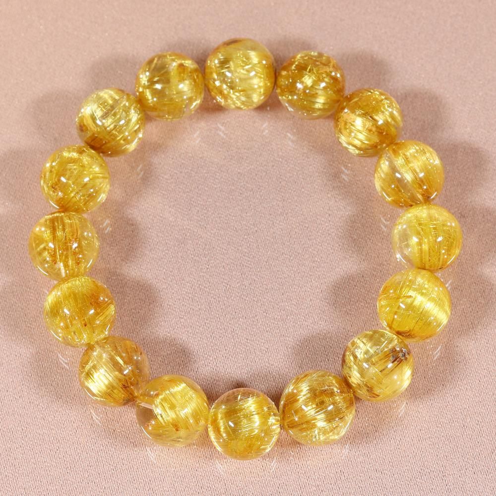 最高品質/黄色みの強い明るいゴールドルチル】タイチンルチル 最高品質/黄色みの強い明るいゴールドルチル】タイチンルチル