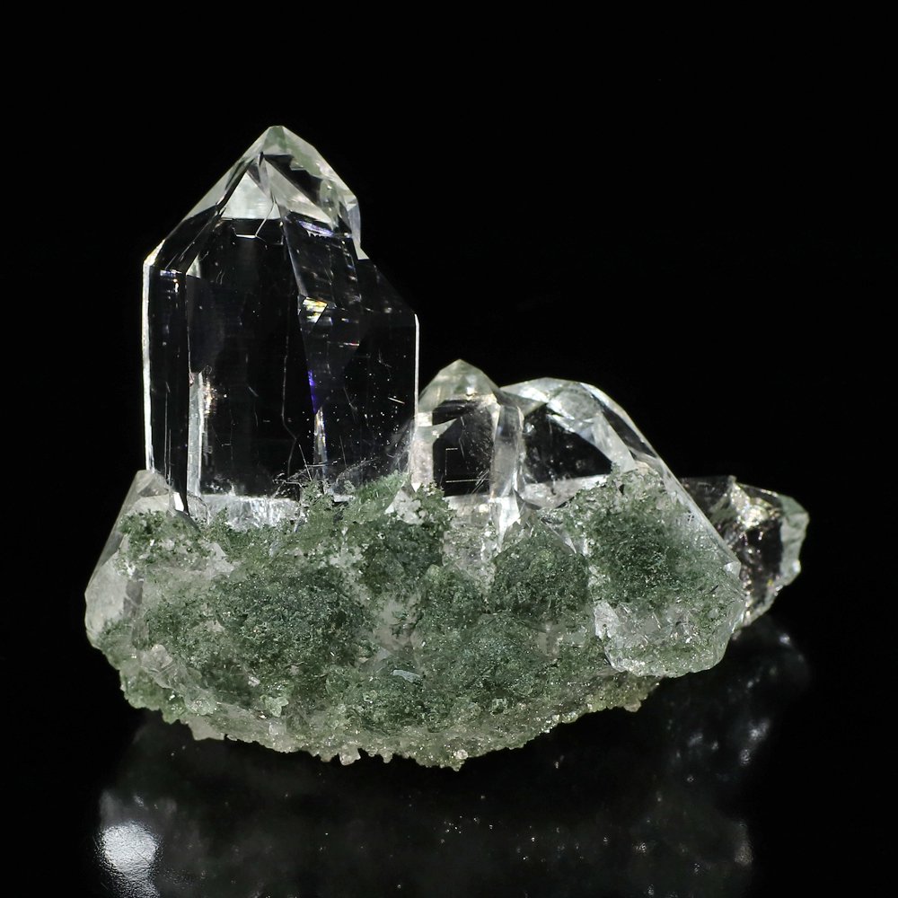 ヒマラヤ 水晶 カテドラル クローライト 浄化 原石 m00035 | www 