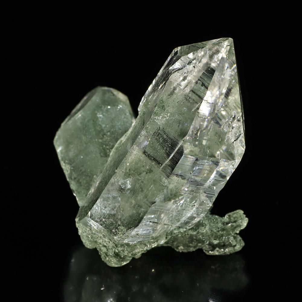 高品質マニハール産グリーンファントム付クリスタルヒマラヤ水晶