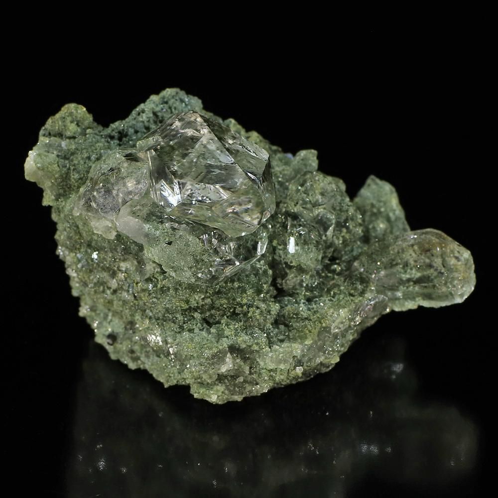 高品質/ルチル入り/虹入り/アナテース/クローライト/透明/光沢・照り