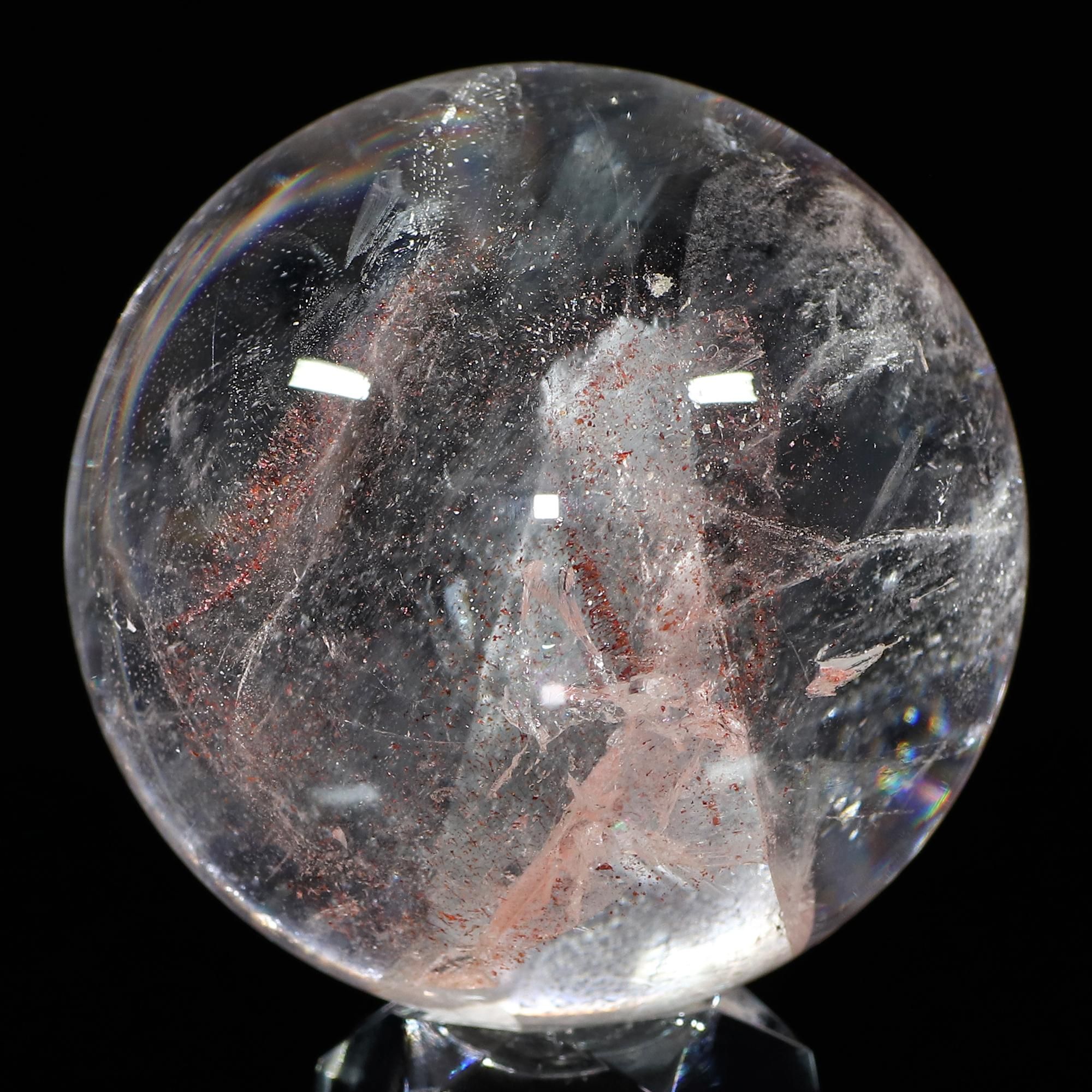 ⭐︎レピドクロサイト水入り原石　鑑別書付き 厳選一点物/マダガスカル産】レピドクロサイト&クォーツイン