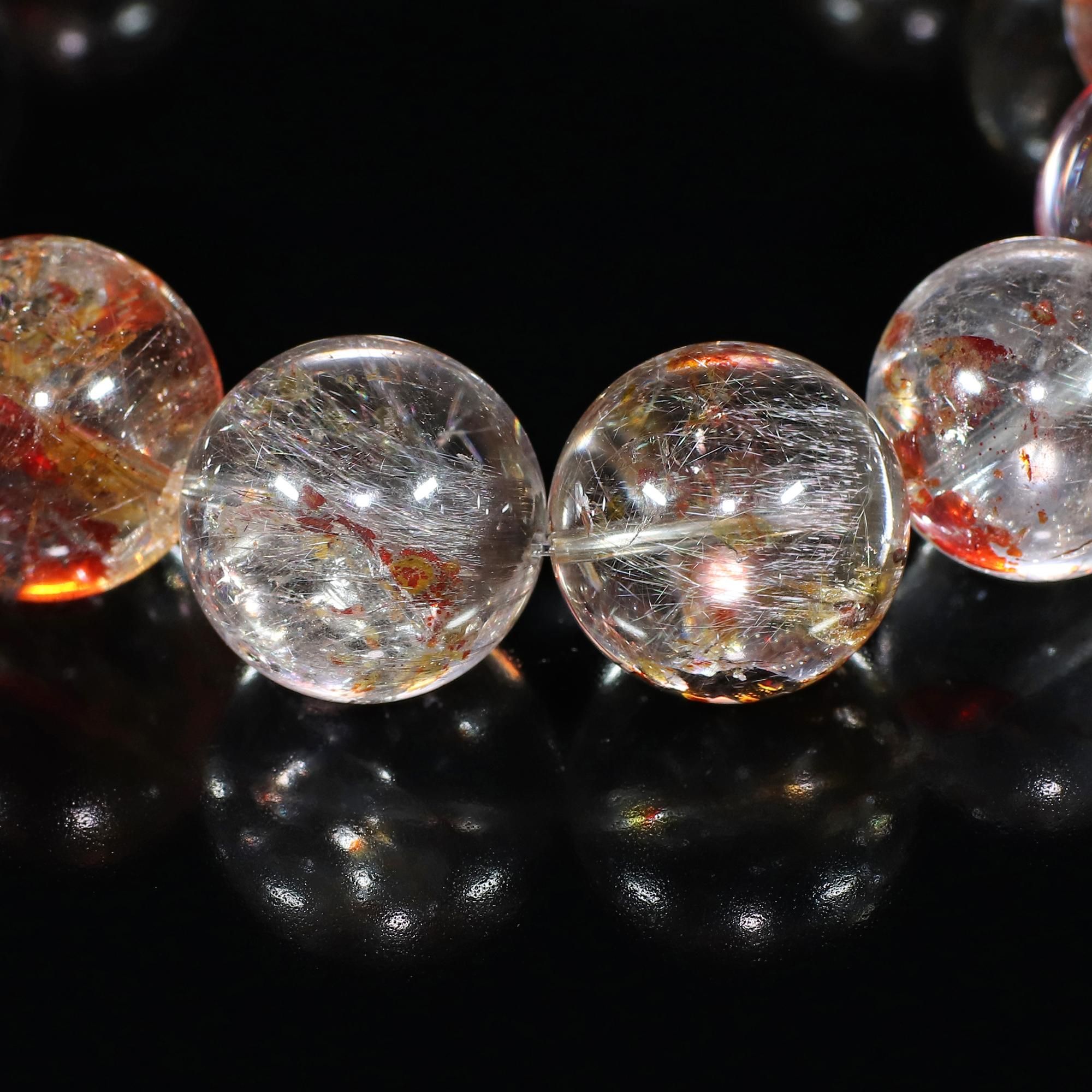 高品質+/入手困難/希少サイズ/神秘的な共生/炎を連想させるオーロラの