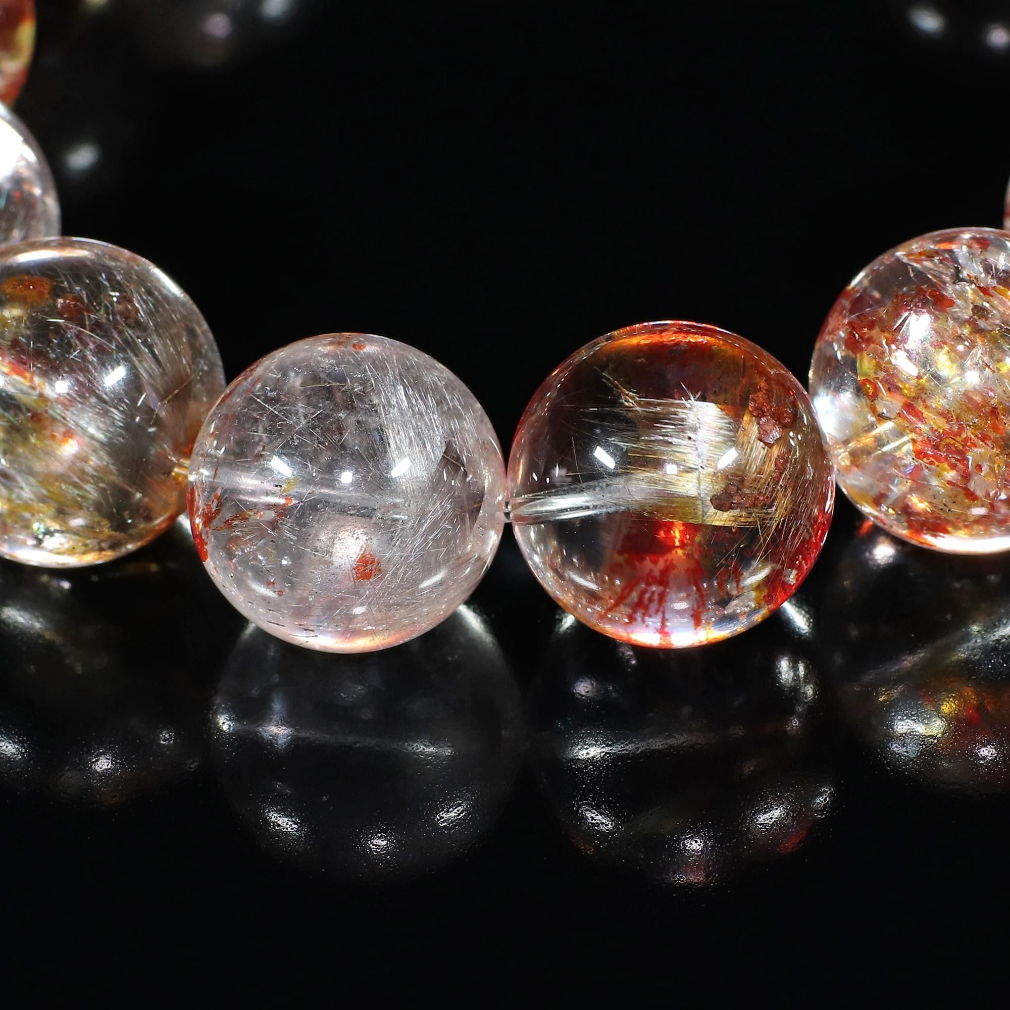 高品質+/入手困難/希少サイズ/神秘的な共生/炎を連想させるオーロラの