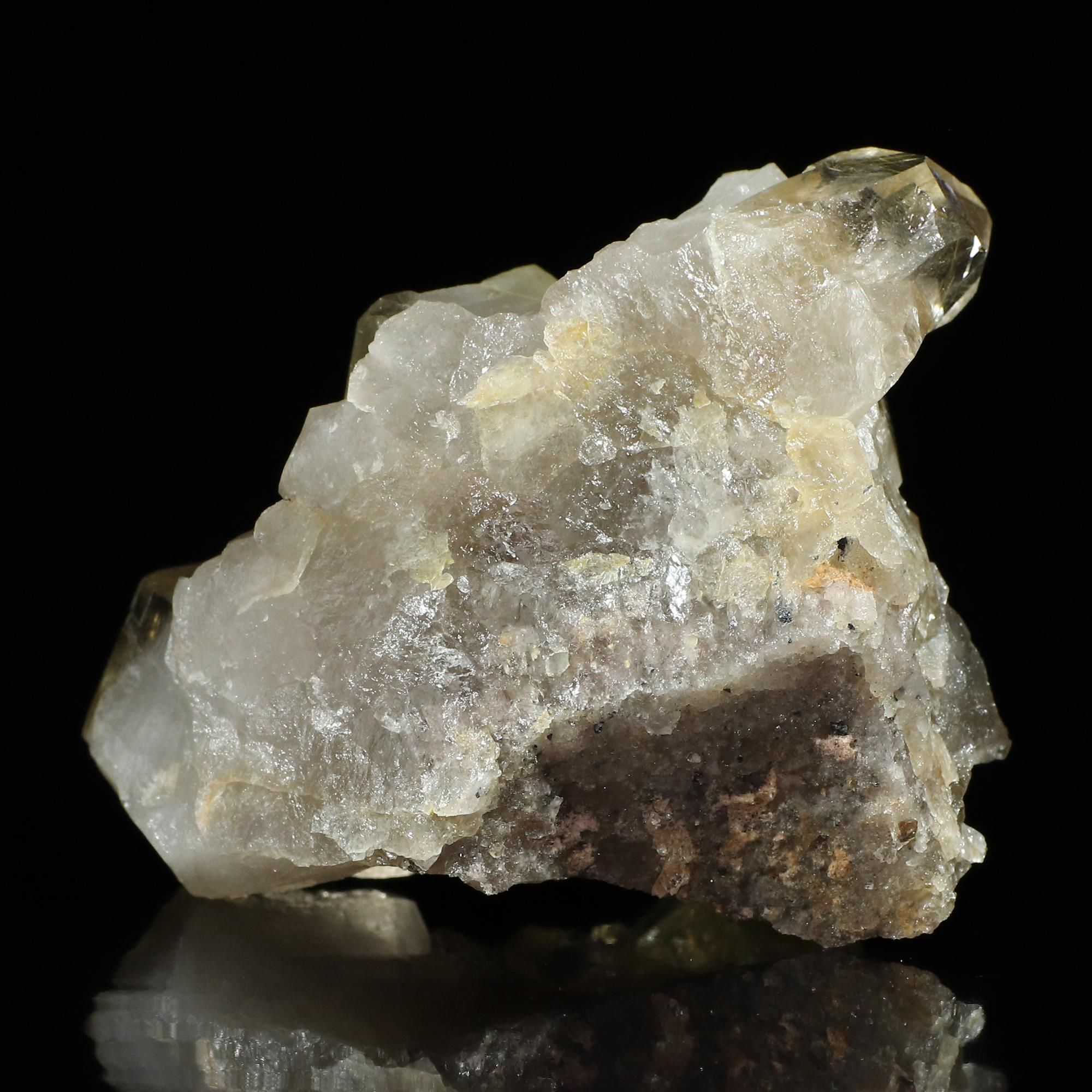 ブラジル・バイーア州産 ルチルクォーツ クラスター(レコードキーパー