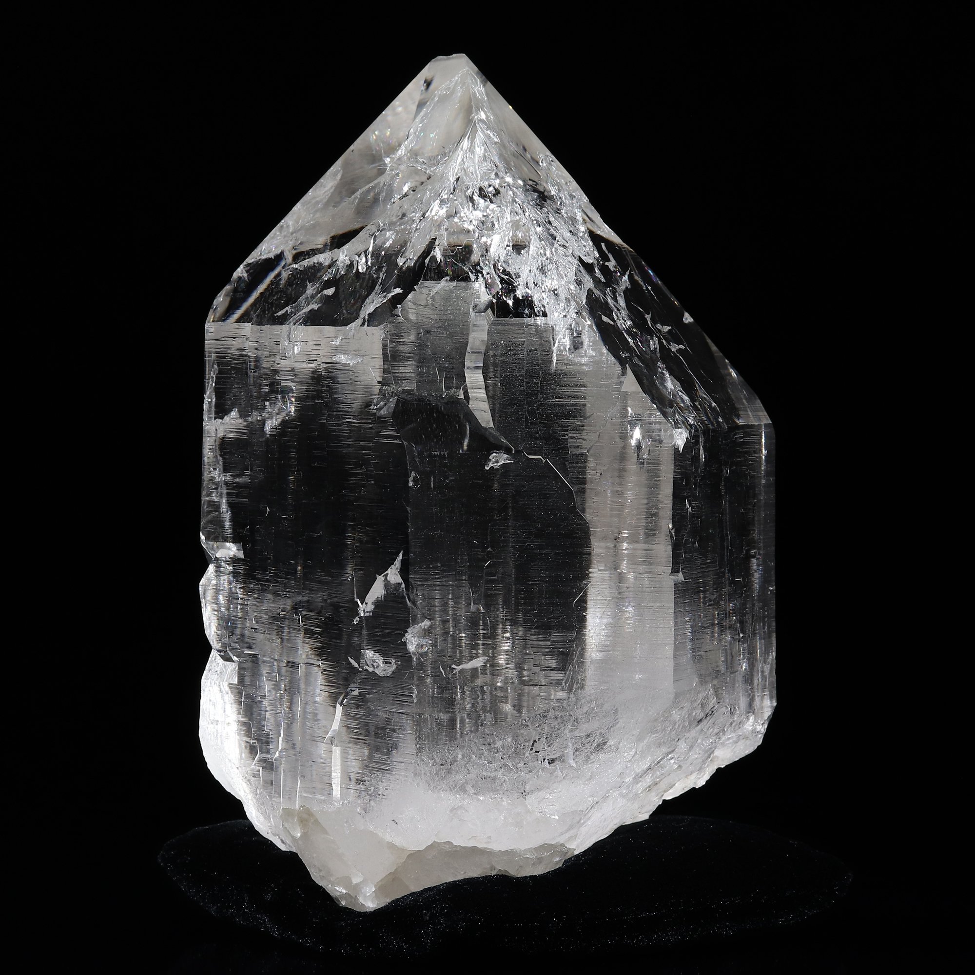 【プレミアム】インド・マニハール産ヒマラヤ水晶ポイント 原石(3,68kg)(型番pfr-cc002)