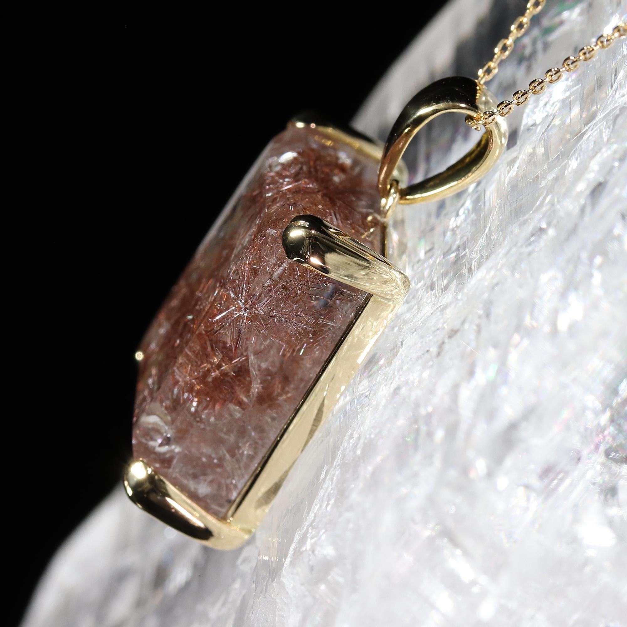 K18枠 ルベライト トップ K18枠 ルベライト トップ 楽天市場】 宝石│素材 > カラー