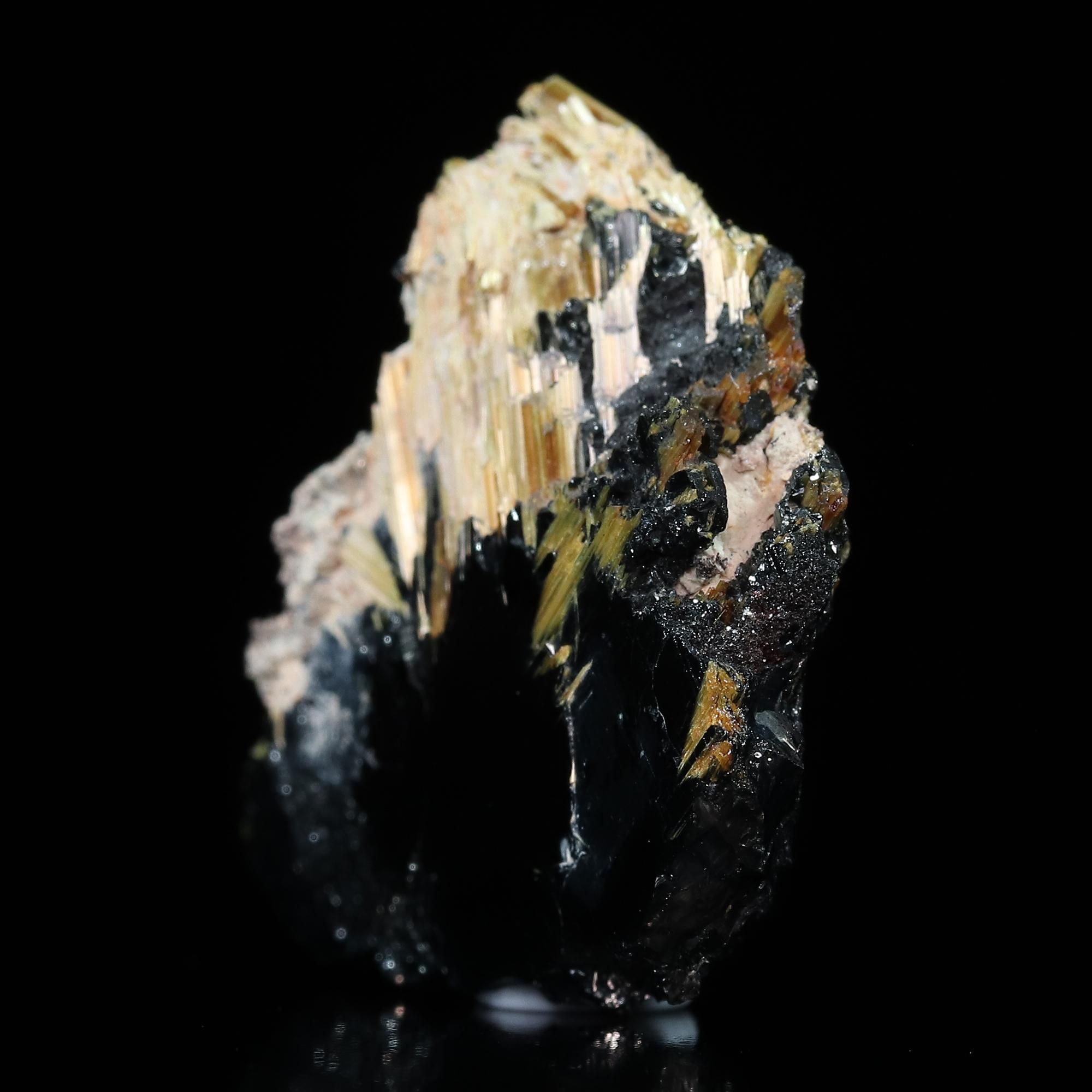 太陽ルチル12ミリ 太陽放射ルチル 結晶/標本 [横34.5mm×奥行9.4mm×高さ33.6mm](型番sun