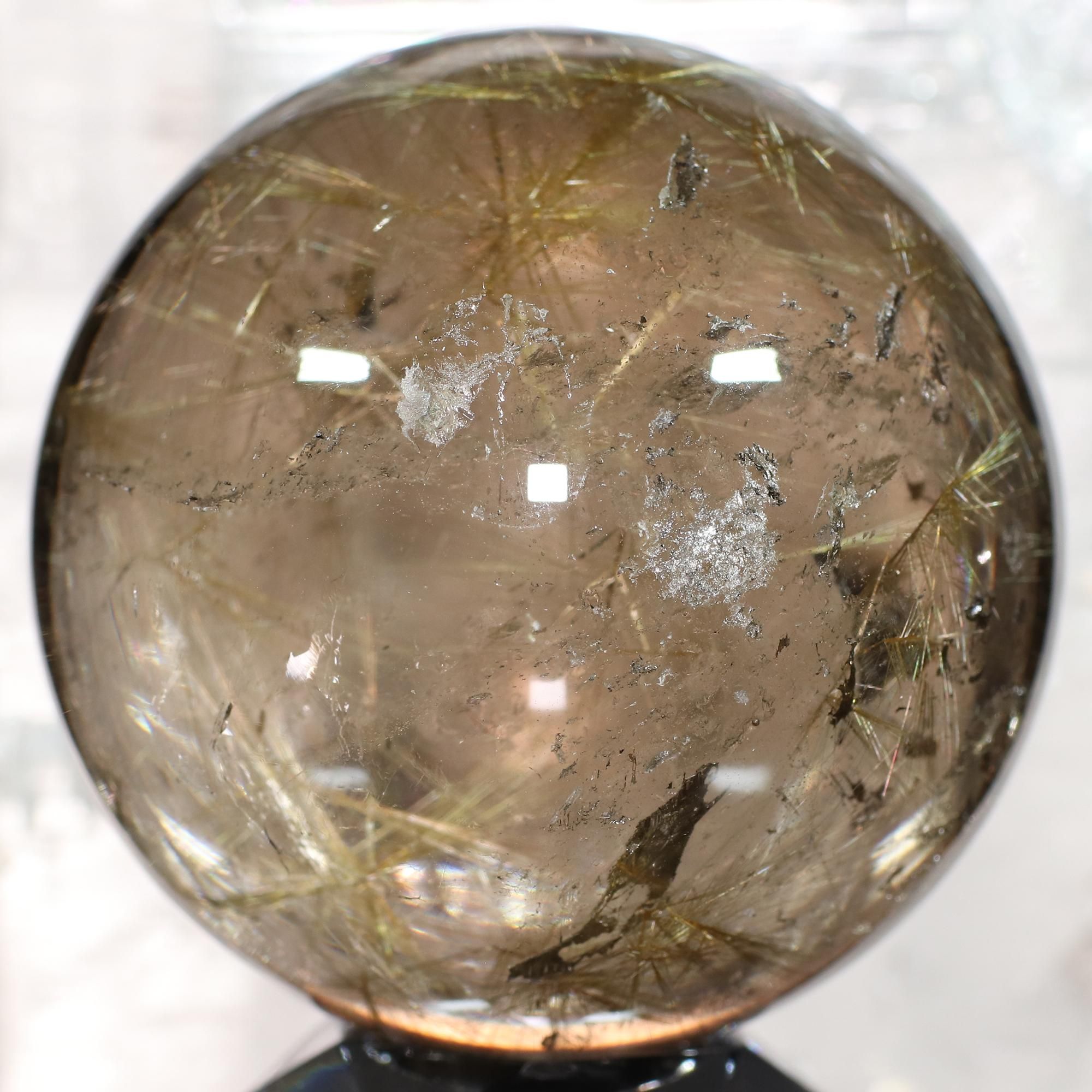 ✴️ペアアクセサリー　太陽放射ルチル　虹　ヘマタイト　天然石 ✴️ペアアクセサリー 太陽放射ルチル 虹 ヘマタイト 天然石