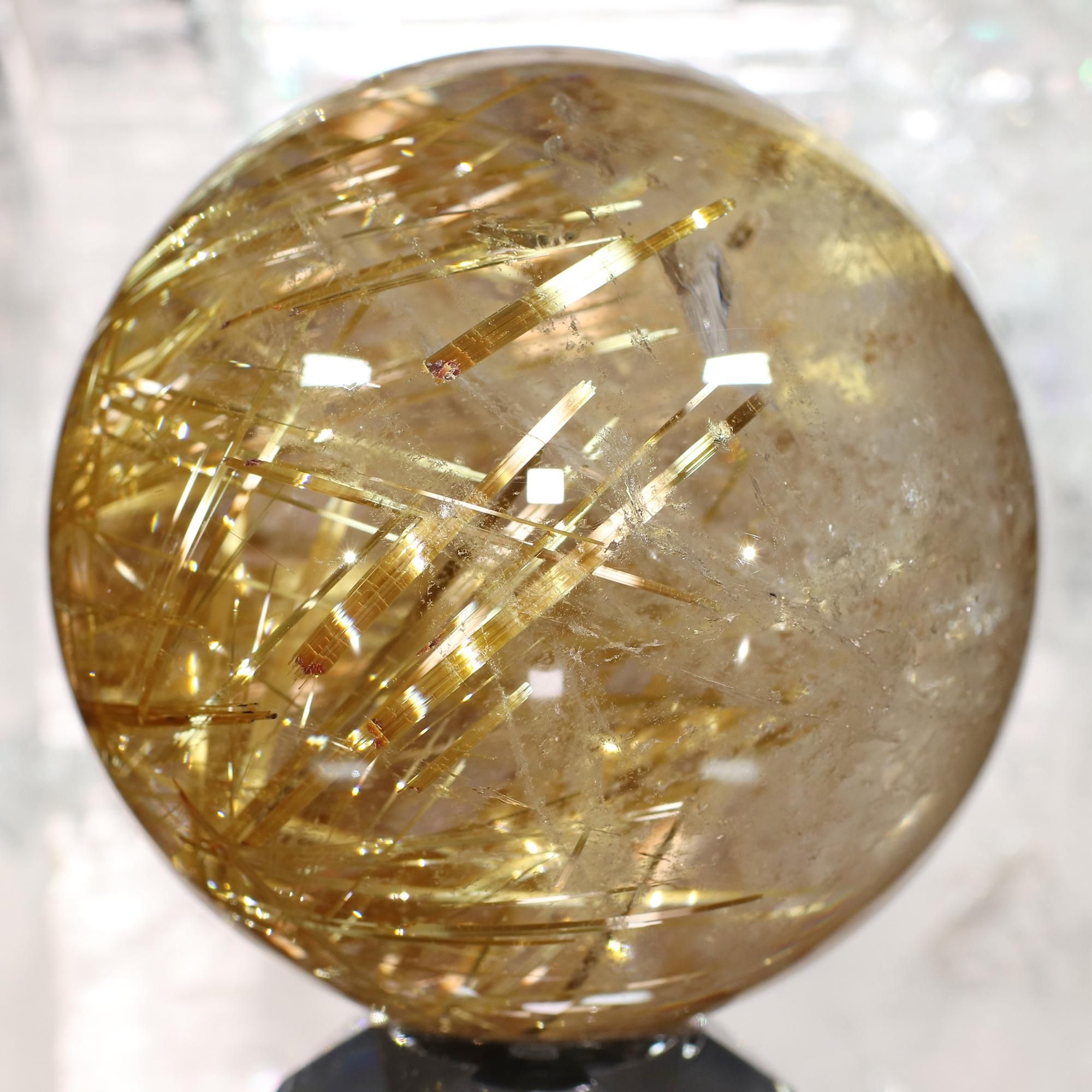 中国での良質ルチルクォーツの需要が急激に高まった為、今では入手が