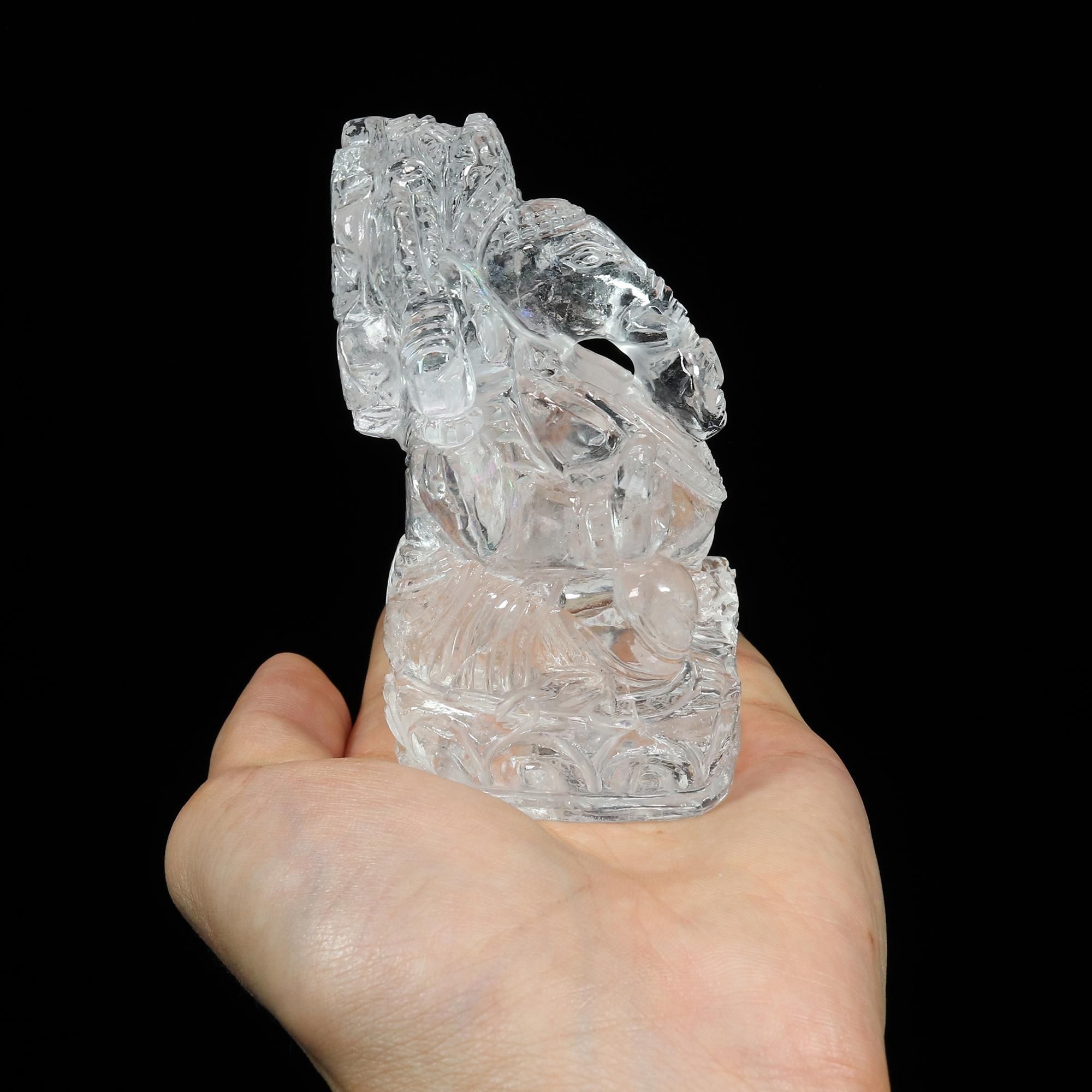 ガネーシャ像 手彫り 厳選一点物/傑作彫刻/最高品質】インド手彫り ガネーシャ像 彫刻/置物