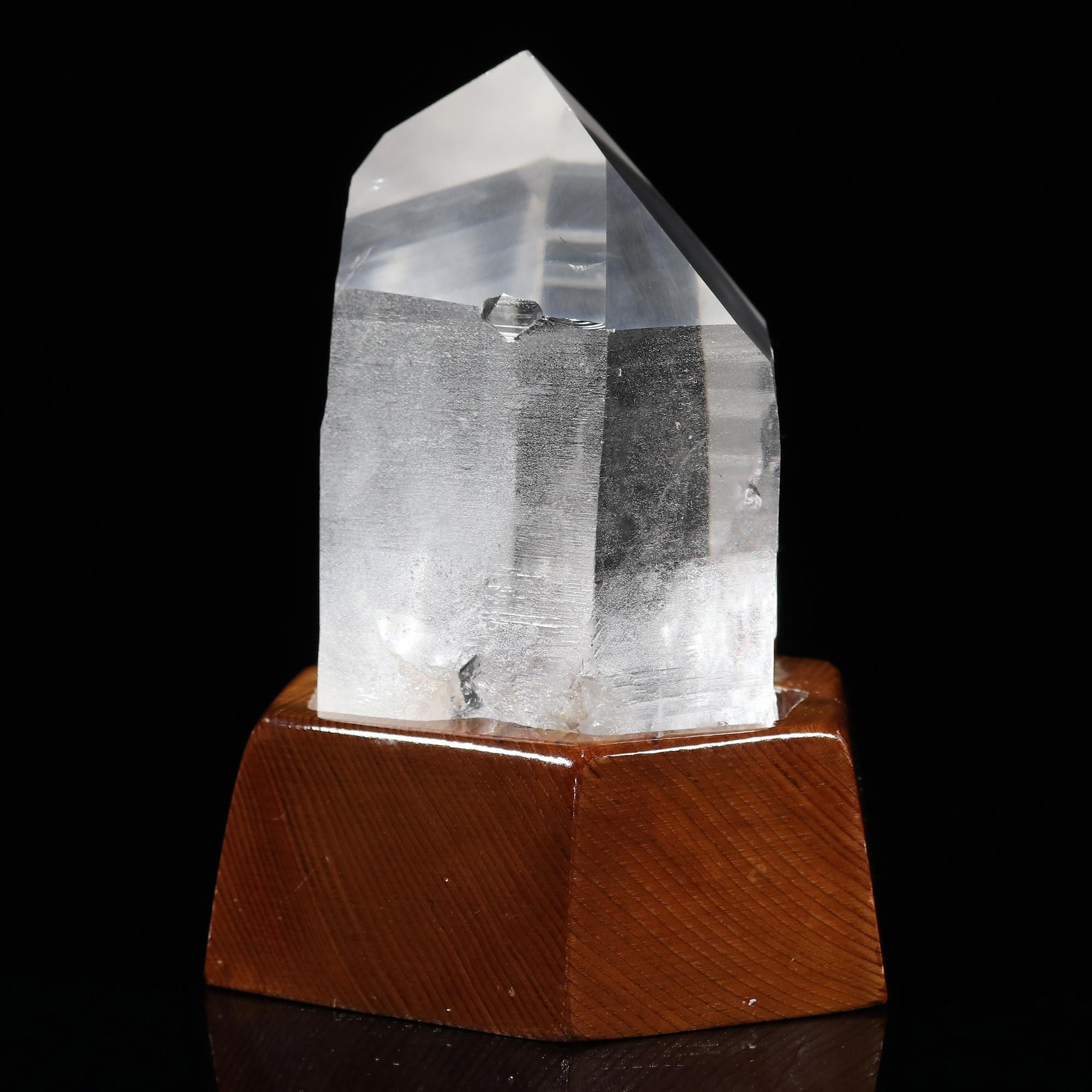 厳選一点物】ブラジル・セラドカブラル産 水晶ポイント(ファセットのみ