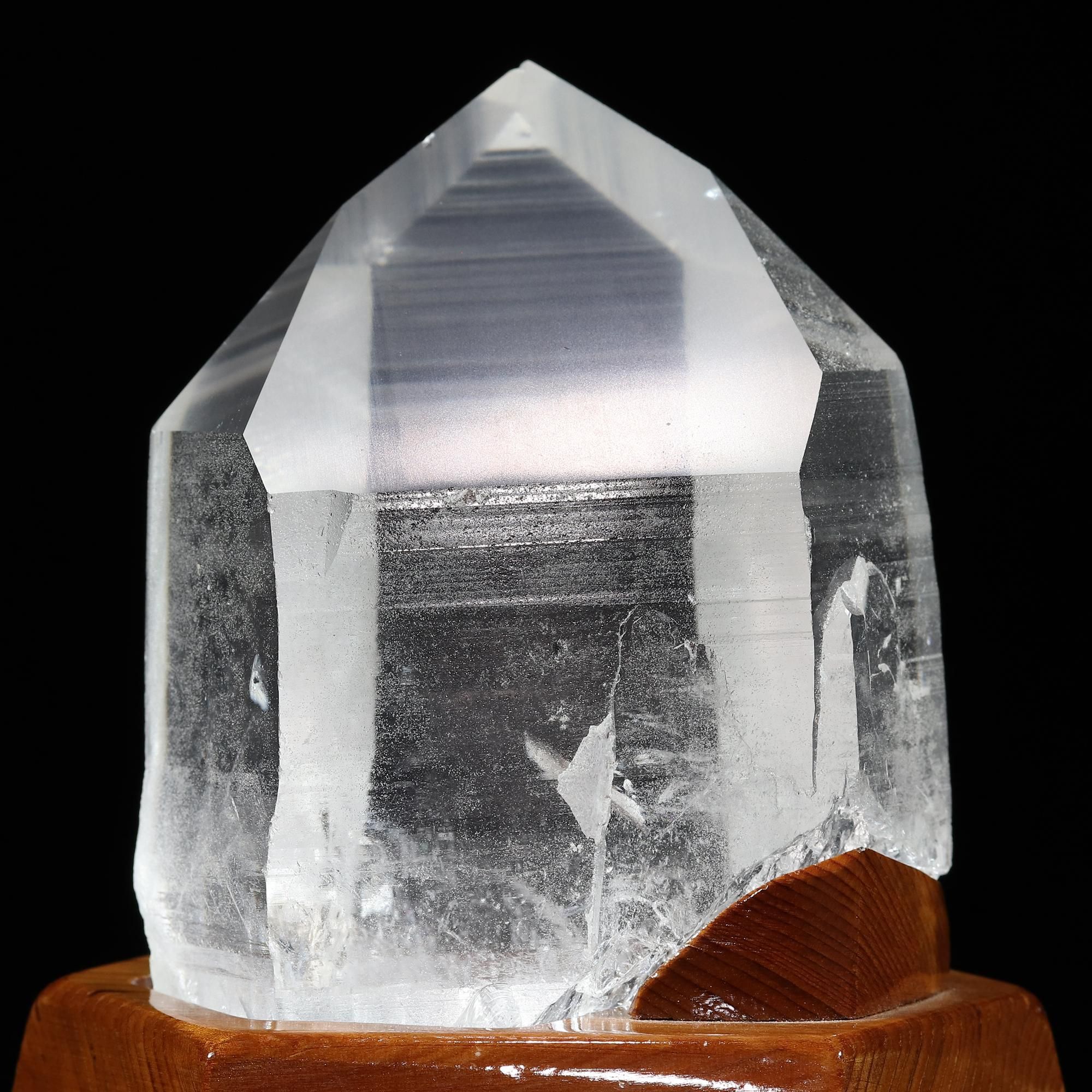 厳選一点物】ブラジル・セラドカブラル産 水晶ポイント(ファセットのみ