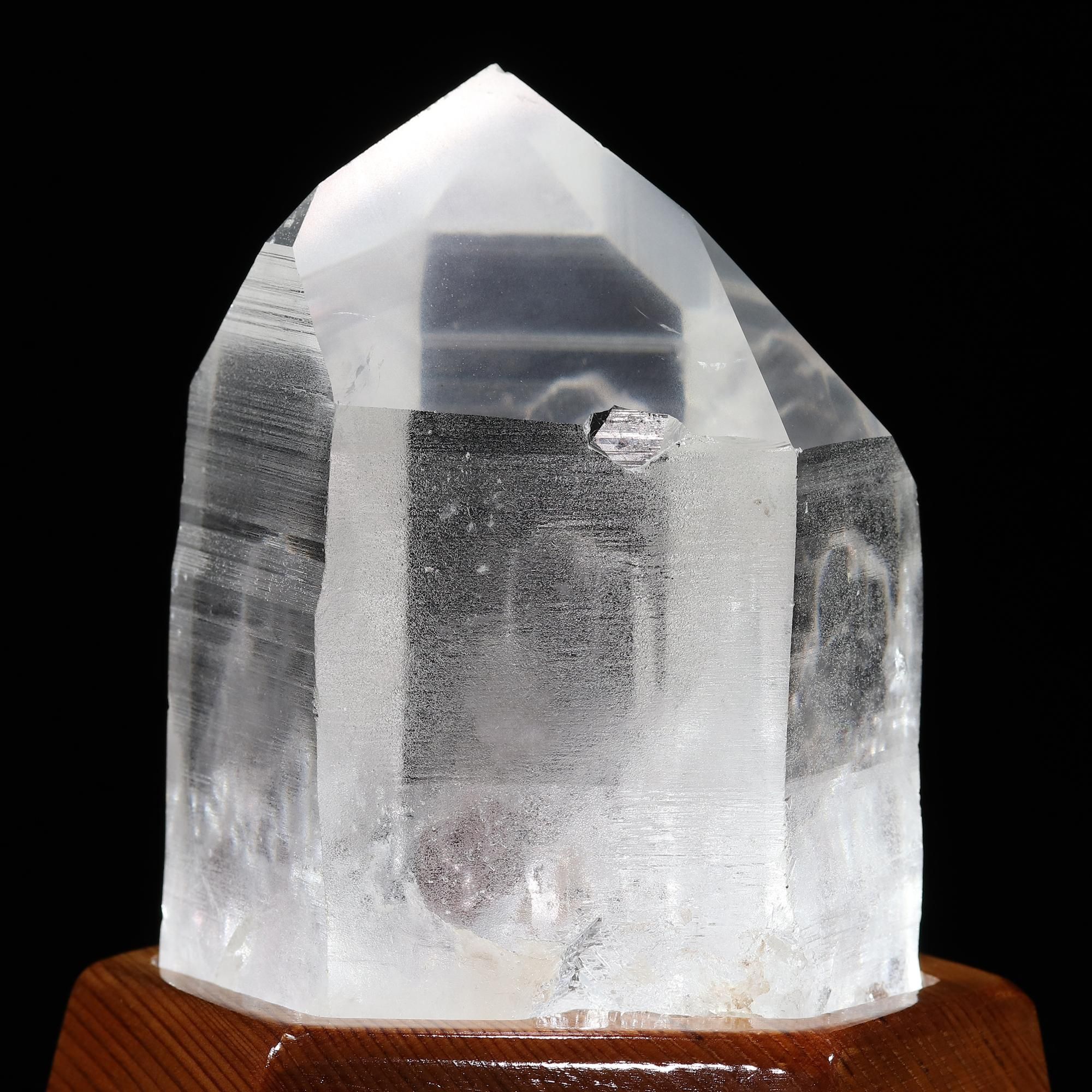 厳選一点物】ブラジル・セラドカブラル産 水晶ポイント(ファセットのみ