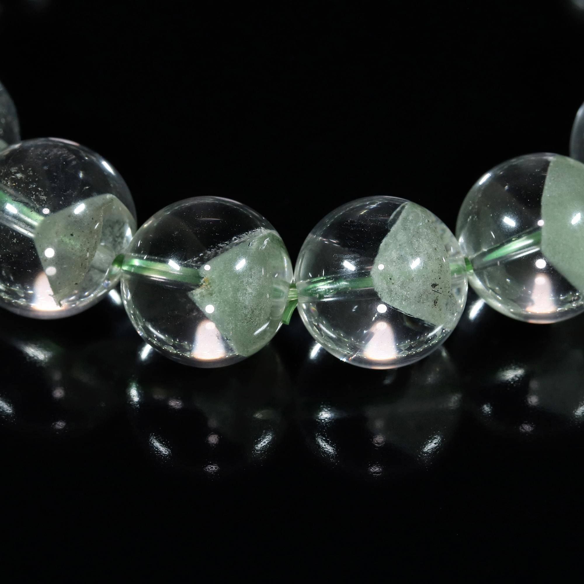 ブラジル産グリーンクォーツ1石ルース（10mm）
