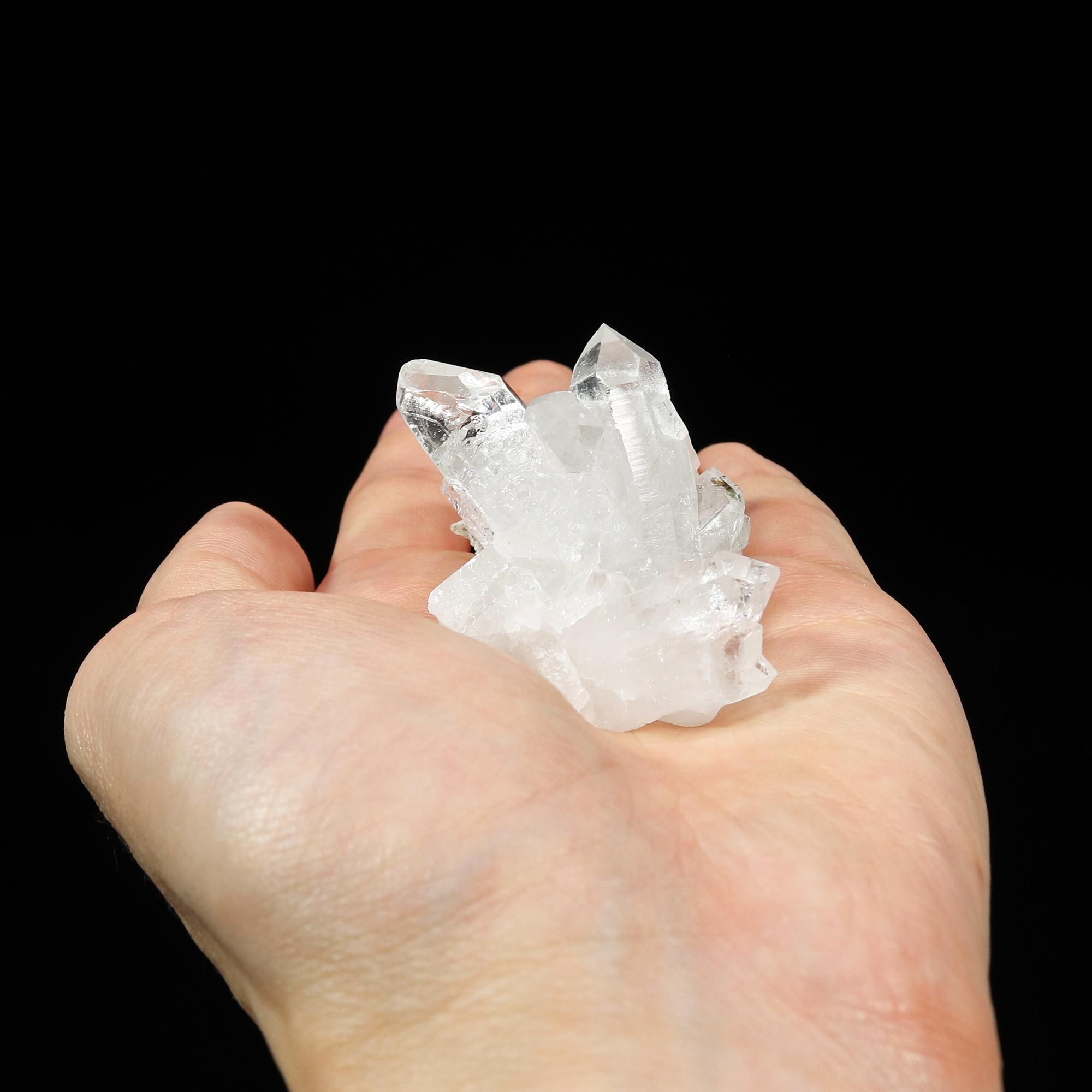 高品質】ブラジル・ミナスジェライス州産水晶クラスター 原石(型番cc1154)