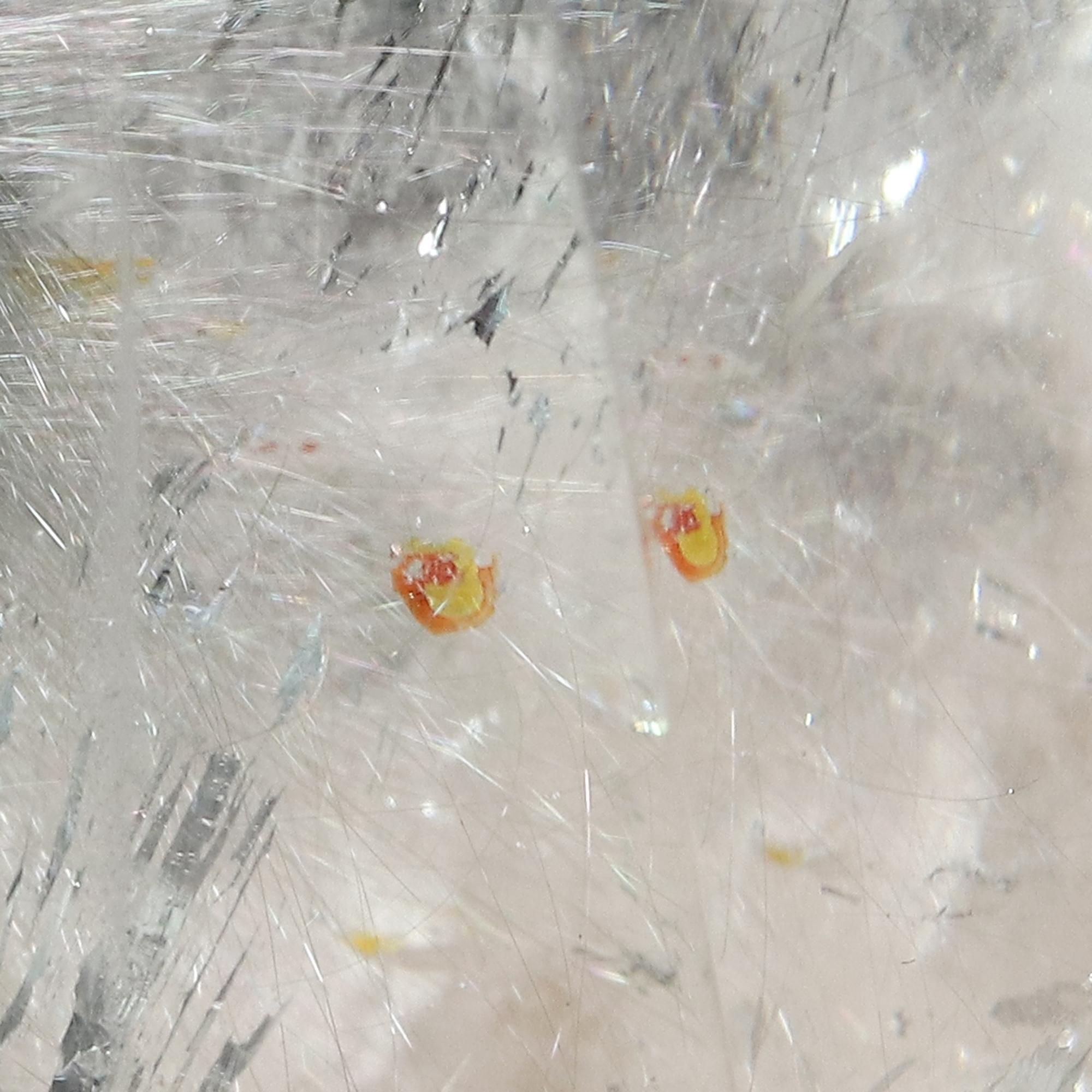 入手困難】プラチナルチルクォーツ ポリッシュポイント 磨き石