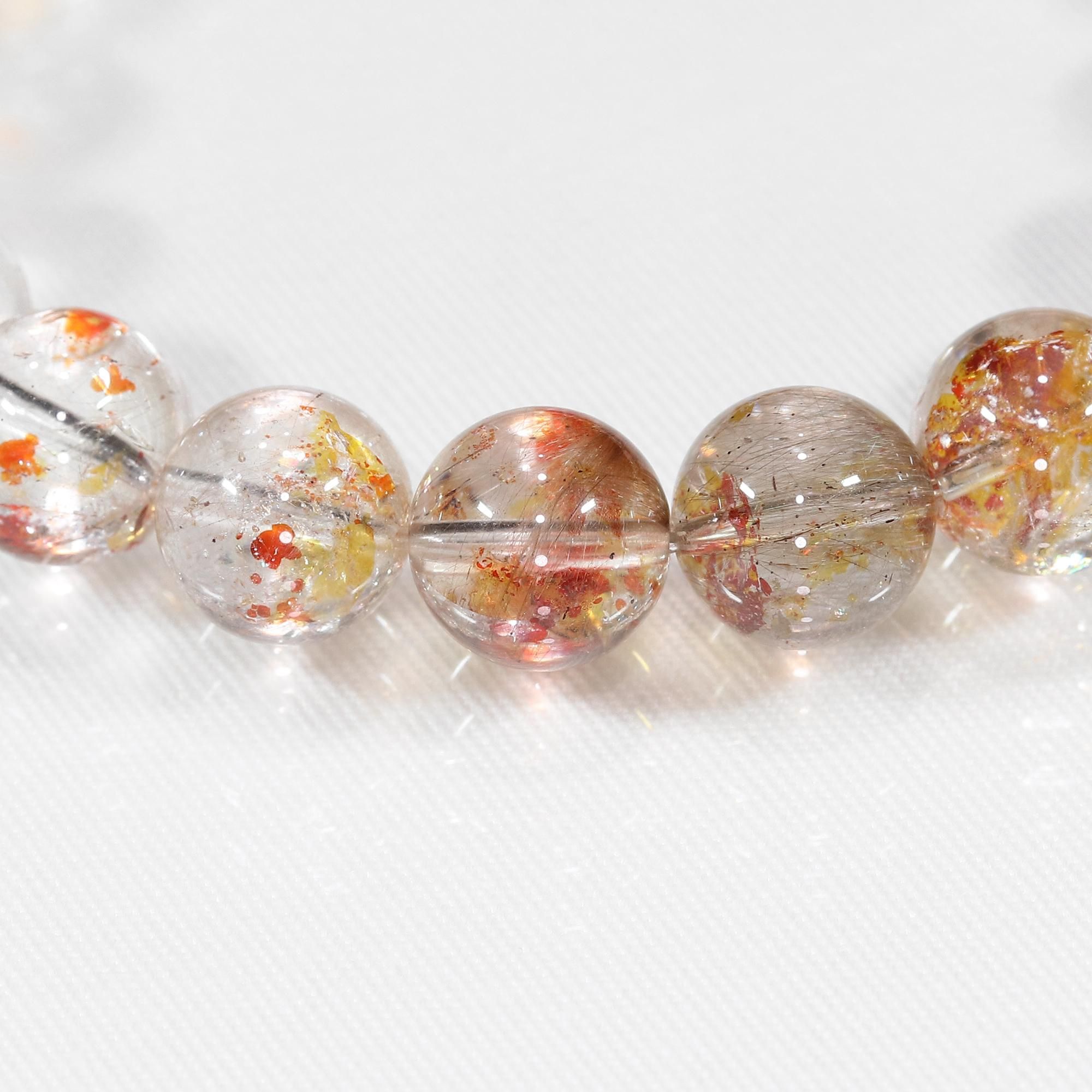 高品質/入手困難/神秘的な共生】オーロラプラチナルチルクォーツ