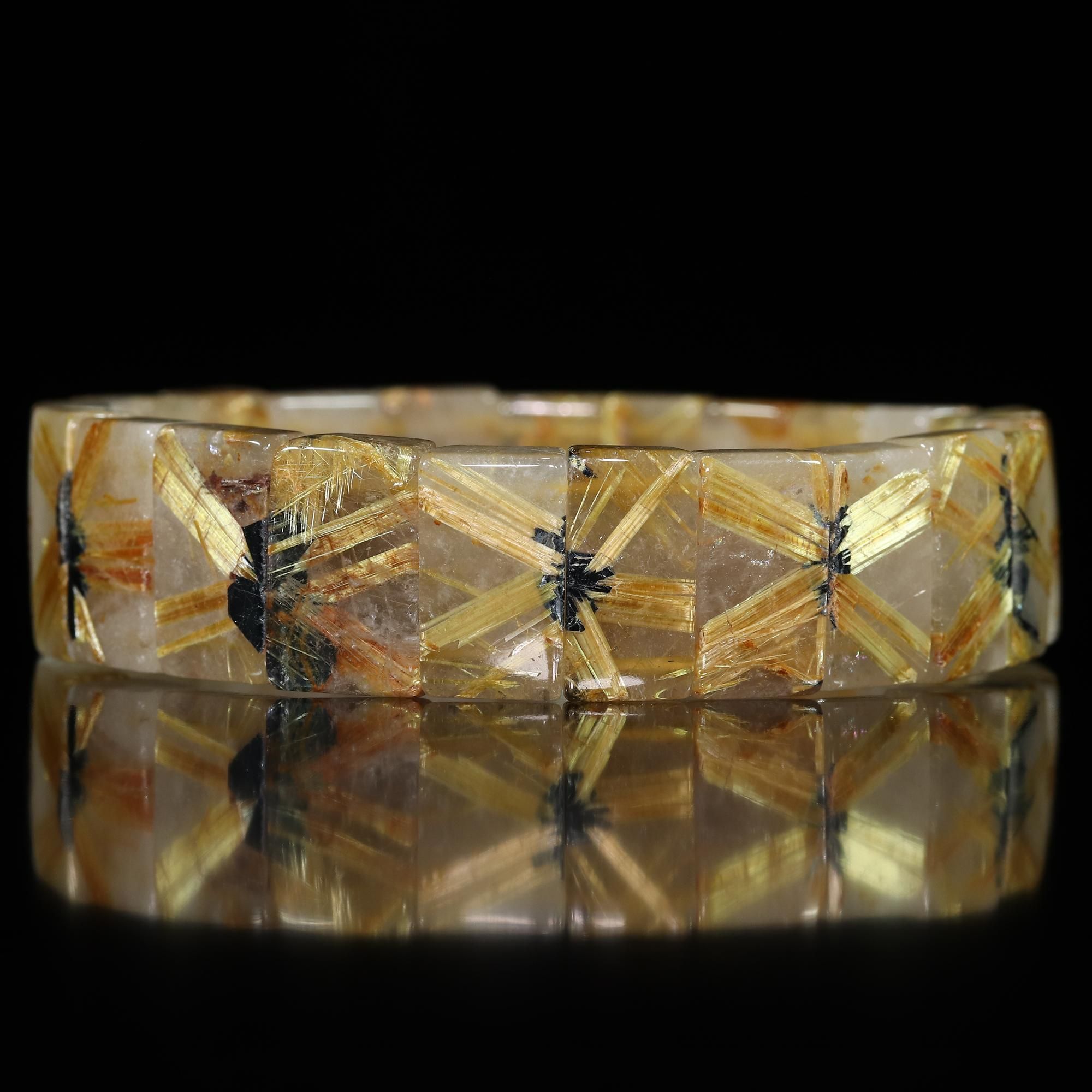 破格 太陽放射タイチンルチルバングル 56g 破格 太陽放射タイチンルチルバングル 56g 【公式通販】