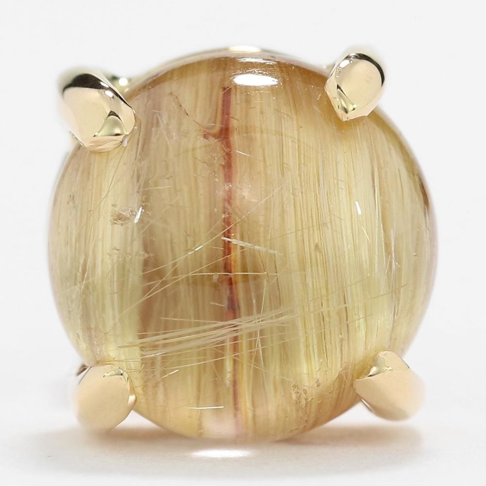 ピアス - ルチルクォーツ専門店【フォーチュネイトルチル】販売