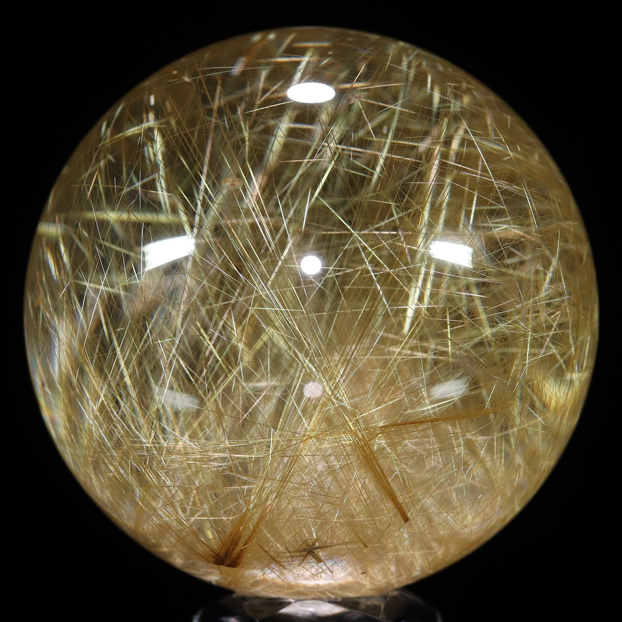 ルチルスフィア オレンジルチルスフィア✨激レア✨7.7センチ | elpis0530