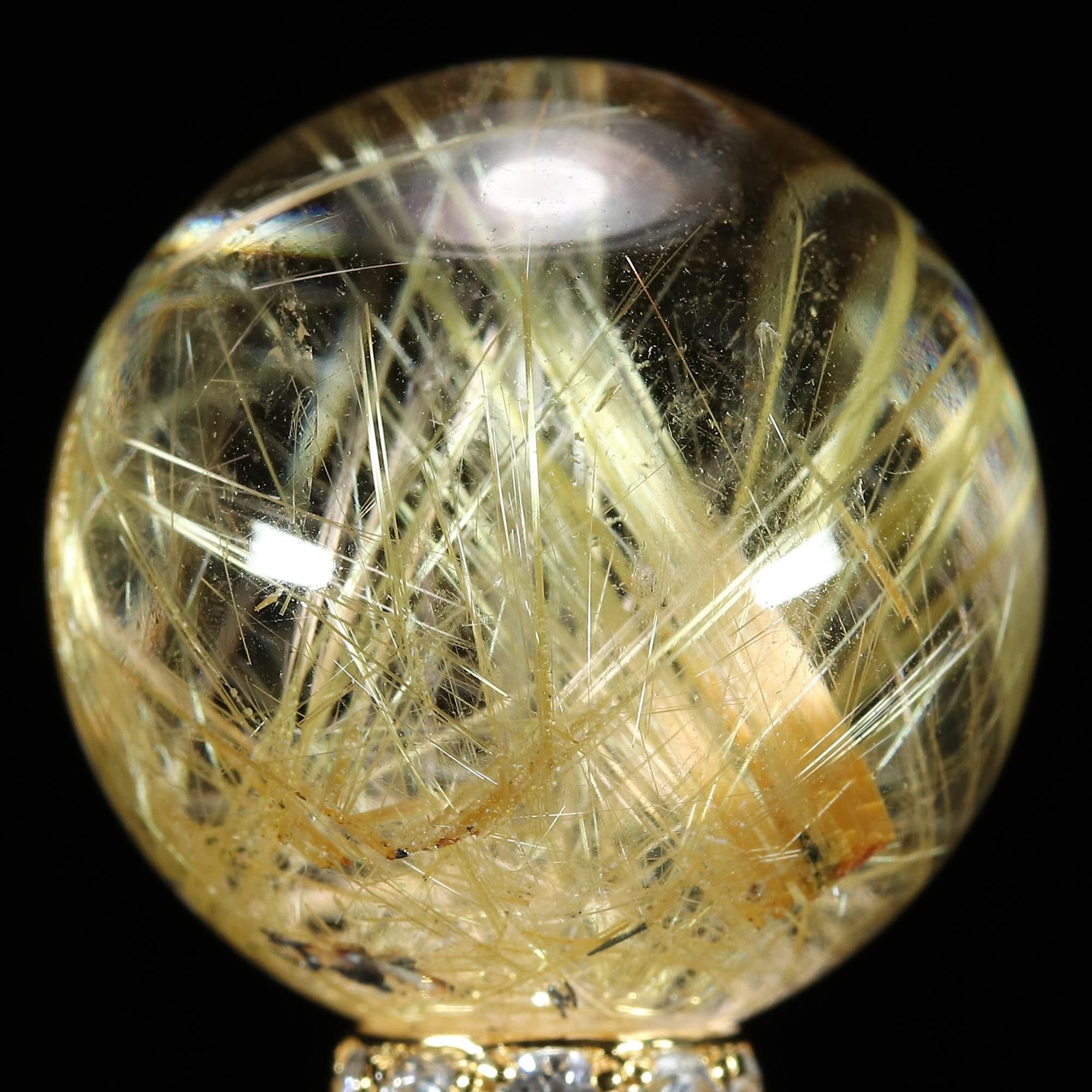 ポリッシュ（タイチンルチルクォーツ） ポリッシュ（タイチンルチルクォーツ） | DantaliaN