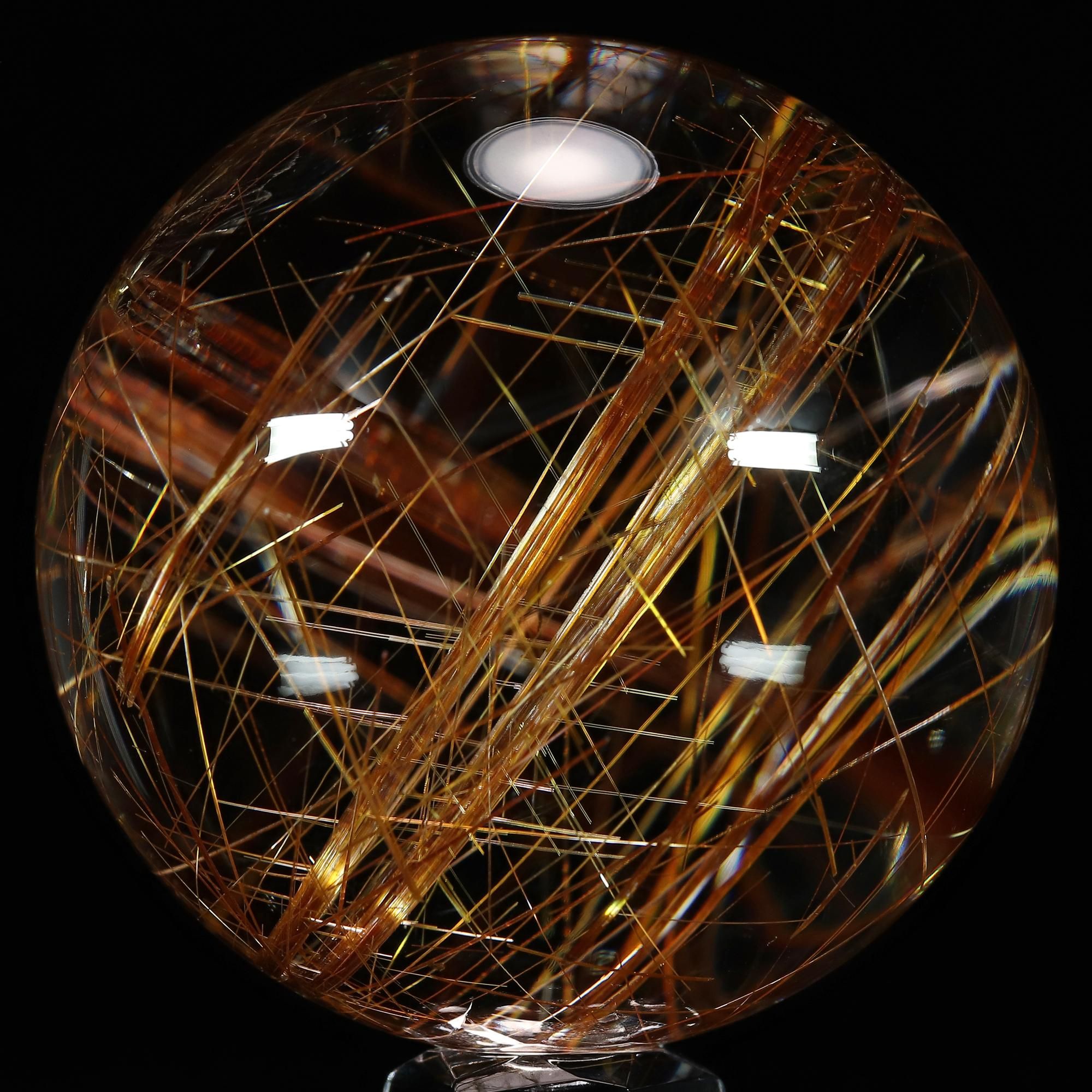 高品質+】タイチンイエローゴールドルチルクォーツ 16mm～16.5mm