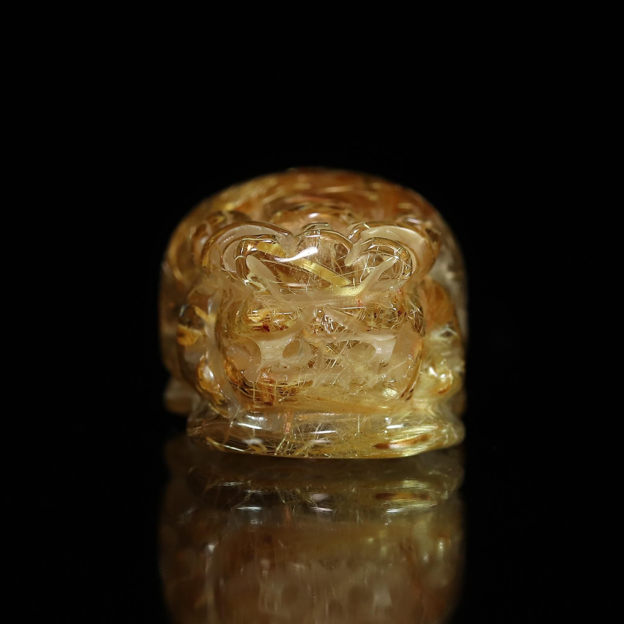 偏財運を高める風水アイテム】タイチンルチルクォーツ 貔貅