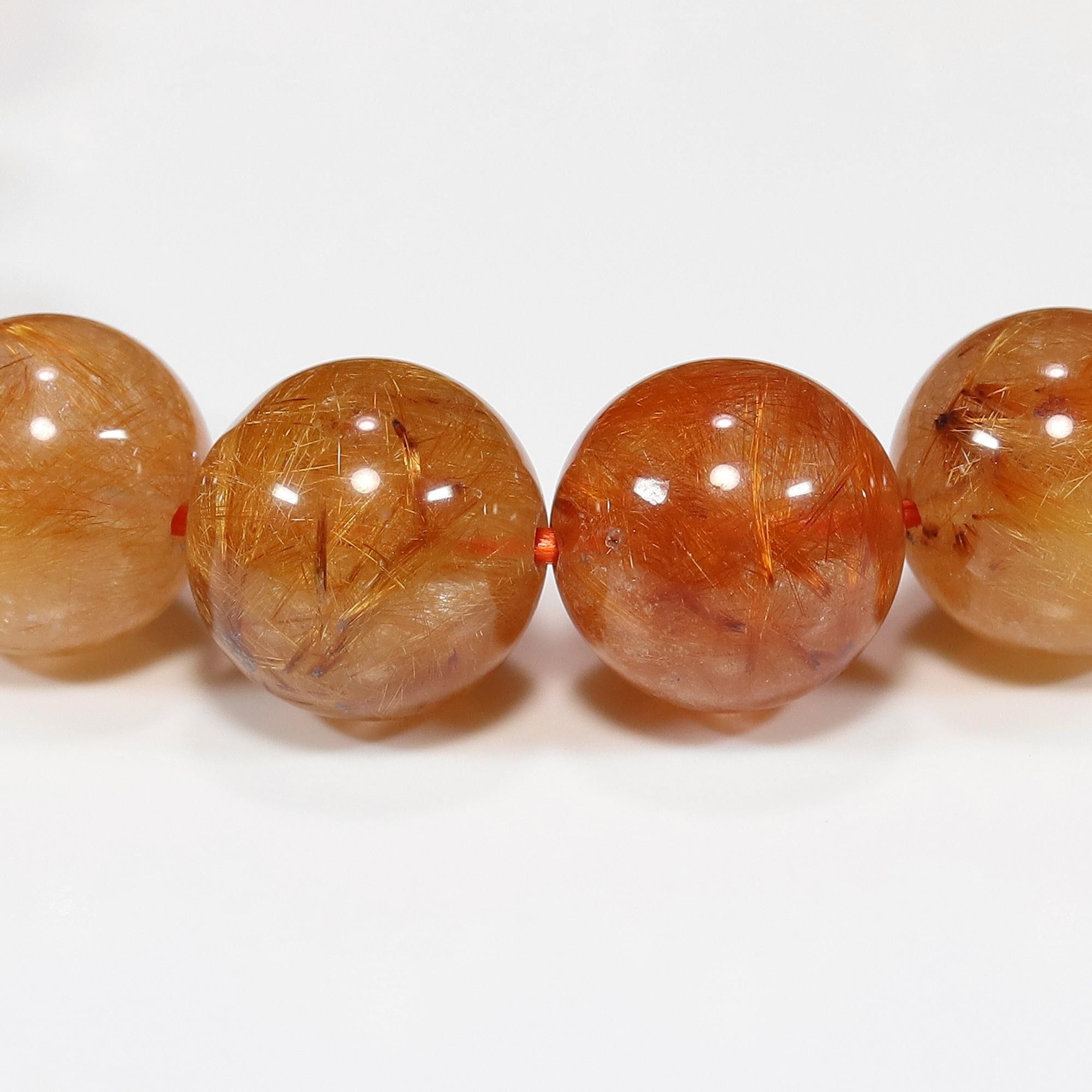 初めての方にもお勧めの入門ブレス/色味ミックス】オレンジルチル