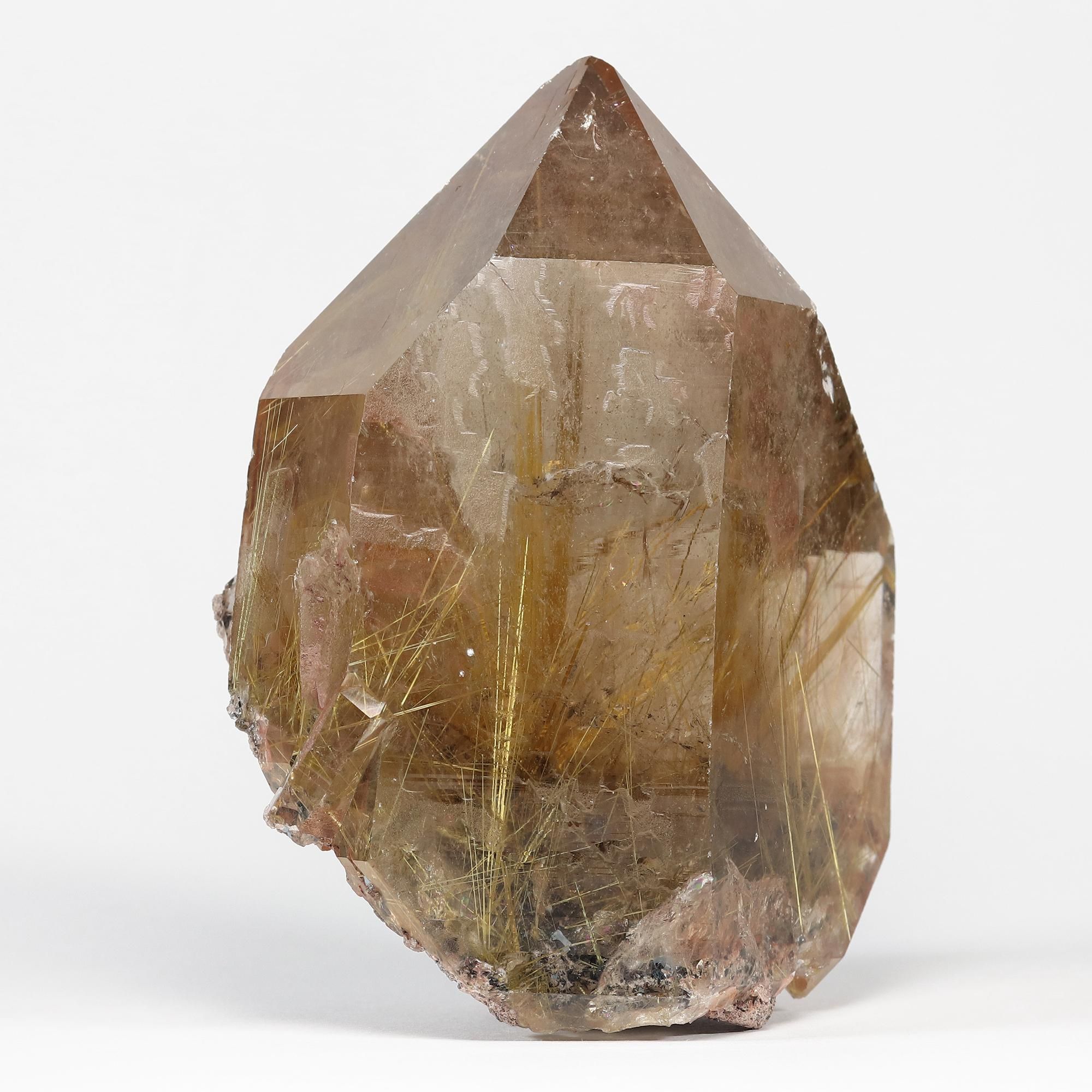 サンセット アンフィボール✨　ルチルクォーツ ポイント　ポリッシュ　原石 サンセット アンフィボール✨ ルチルクォーツ ポイント ポリッシュ