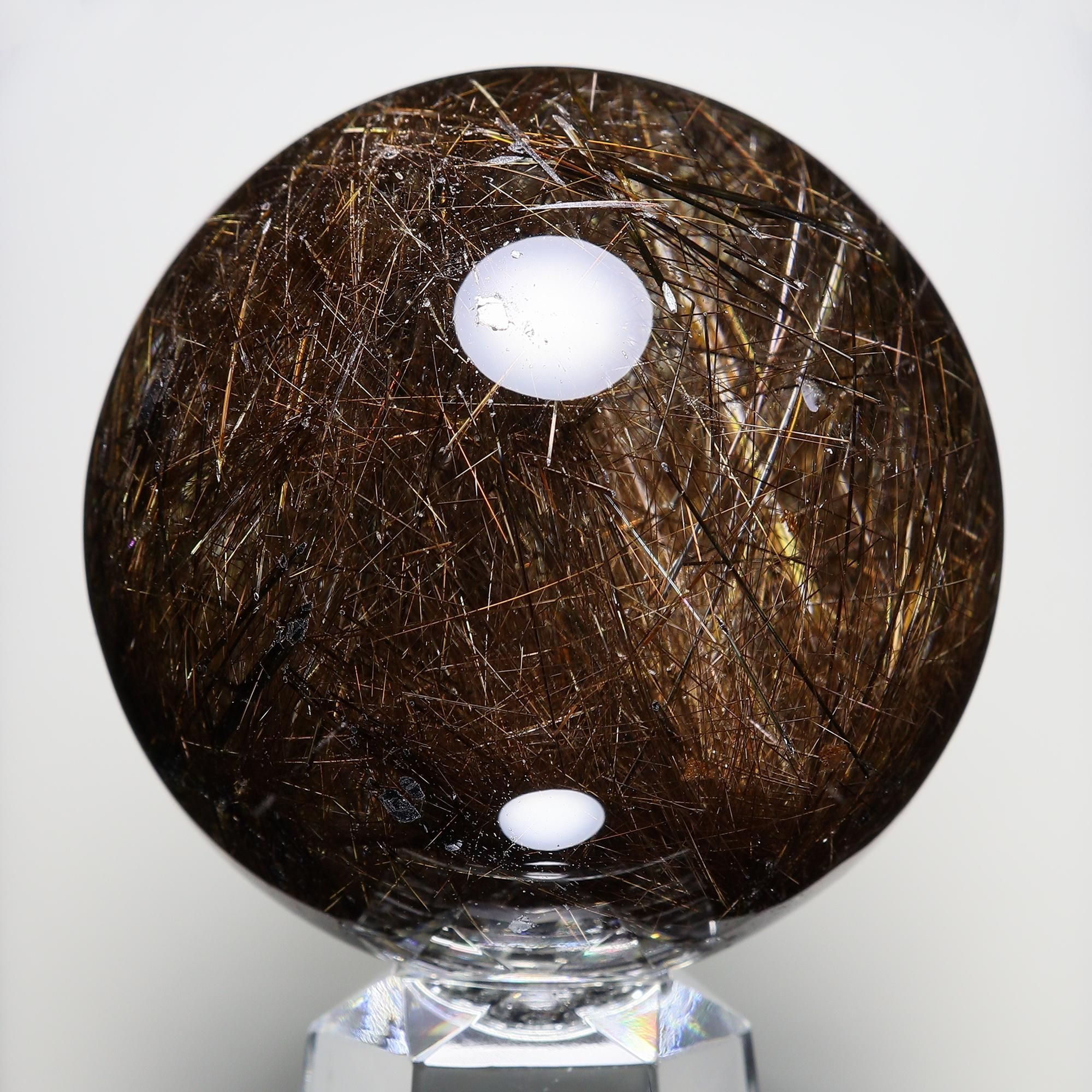 希少な玉のサイズでびっしりと内包】タイチンブロンズルチル