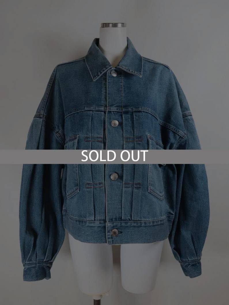 <img class='new_mark_img1' src='https://img.shop-pro.jp/img/new/icons47.gif' style='border:none;display:inline;margin:0px;padding:0px;width:auto;' />BALOON SLEEVE DENIM JACKET/TYPE2
