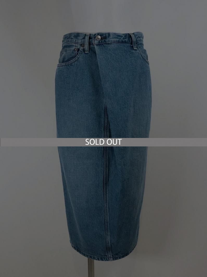 <img class='new_mark_img1' src='https://img.shop-pro.jp/img/new/icons47.gif' style='border:none;display:inline;margin:0px;padding:0px;width:auto;' />DENIM MIDI SKIRT